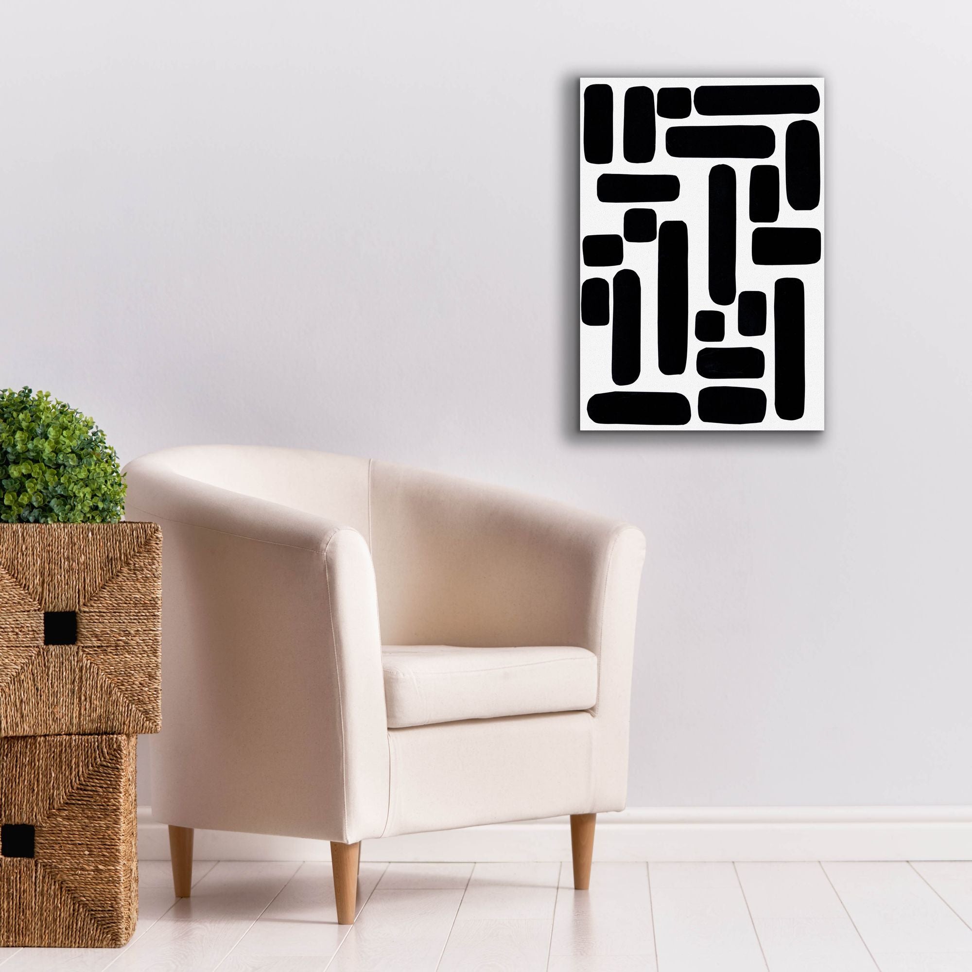 'Shuffle IV' by Regina Moore, Canvas Wall Art,18 x 26