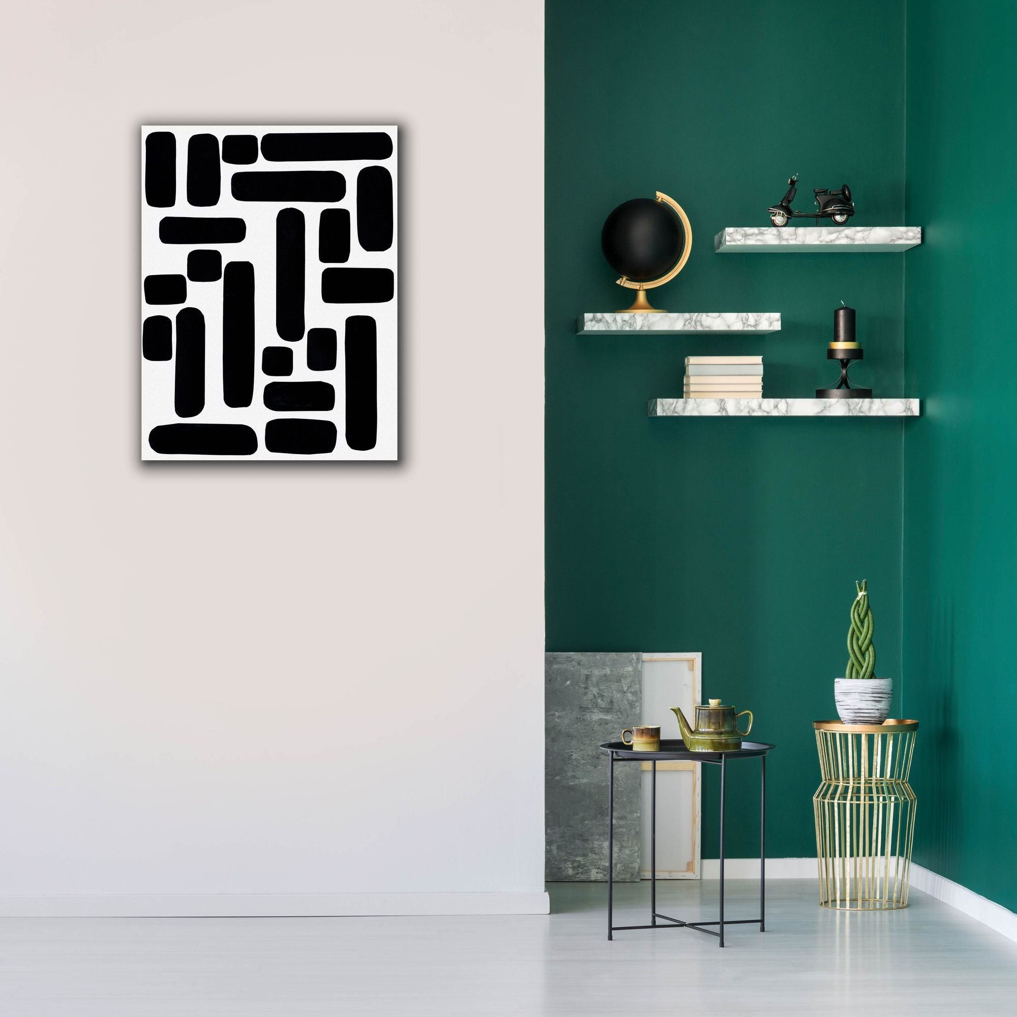 'Shuffle IV' by Regina Moore, Canvas Wall Art,26 x 34