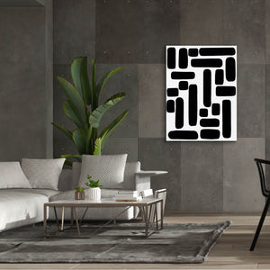 'Shuffle IV' by Regina Moore, Canvas Wall Art,40x54