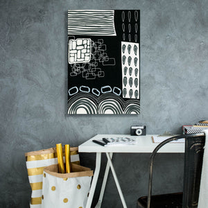 'B&W Fun IV' by Regina Moore, Canvas Wall Art,18 x 26