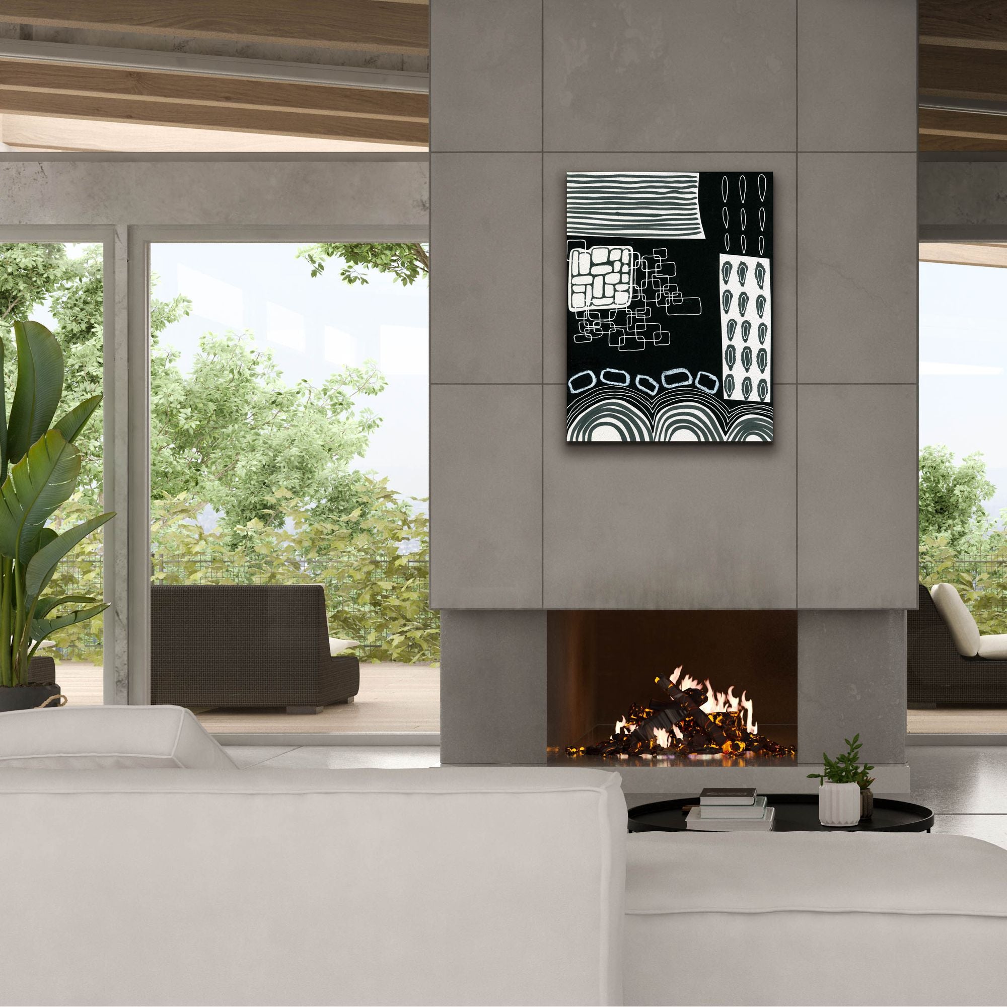 'B&W Fun IV' by Regina Moore, Canvas Wall Art,26 x 34
