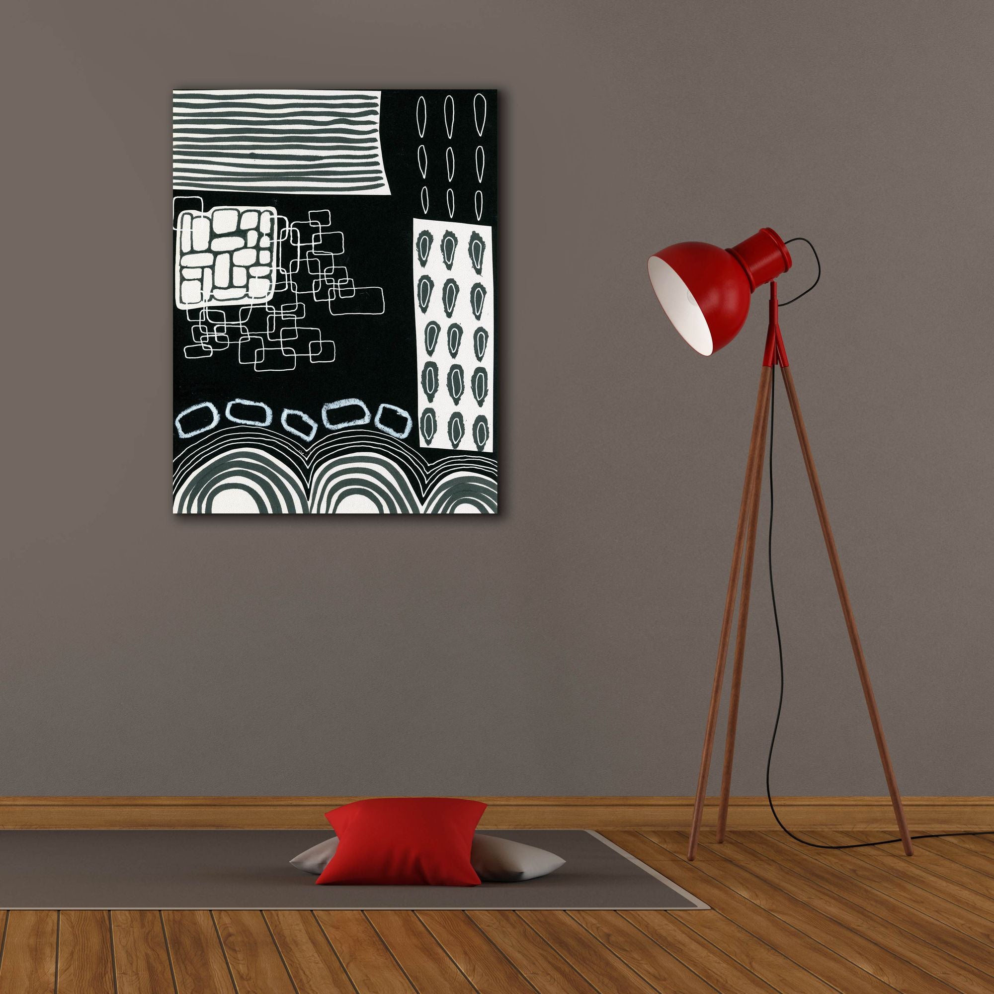 'B&W Fun IV' by Regina Moore, Canvas Wall Art,26 x 34