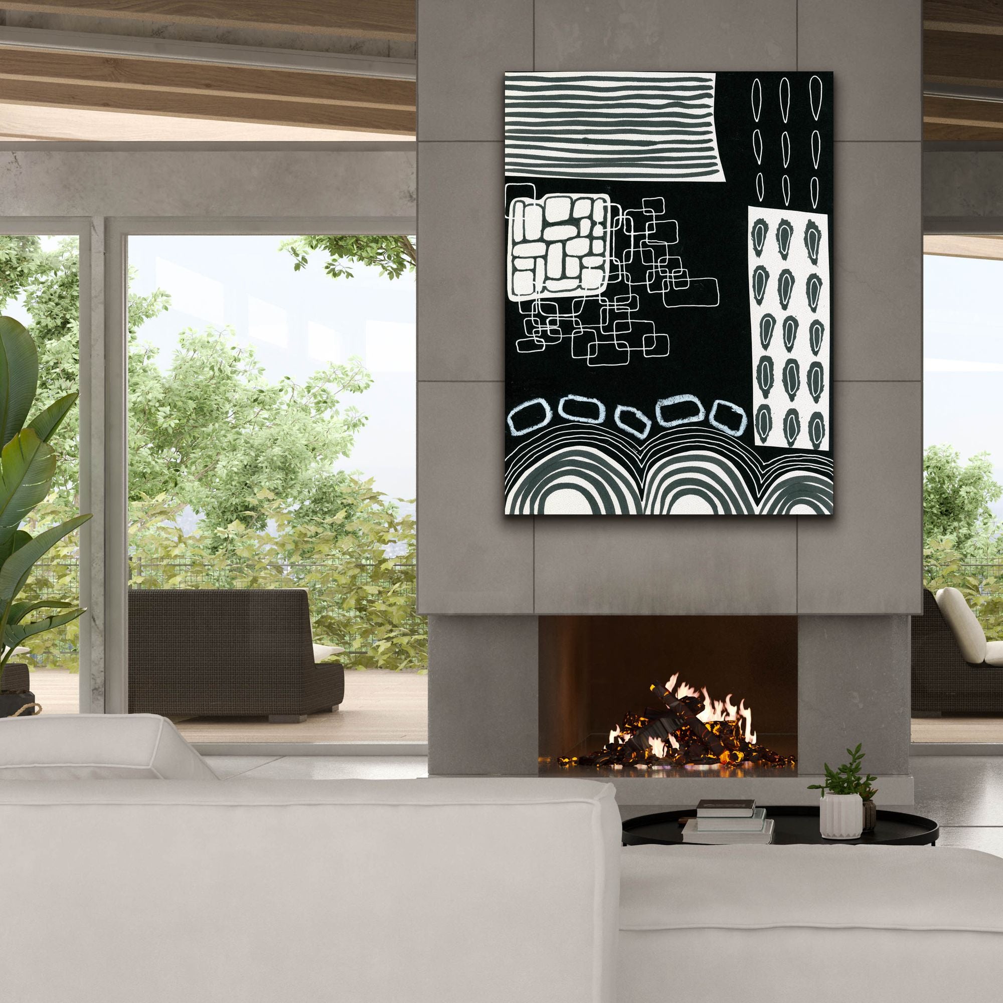 'B&W Fun IV' by Regina Moore, Canvas Wall Art,40x54