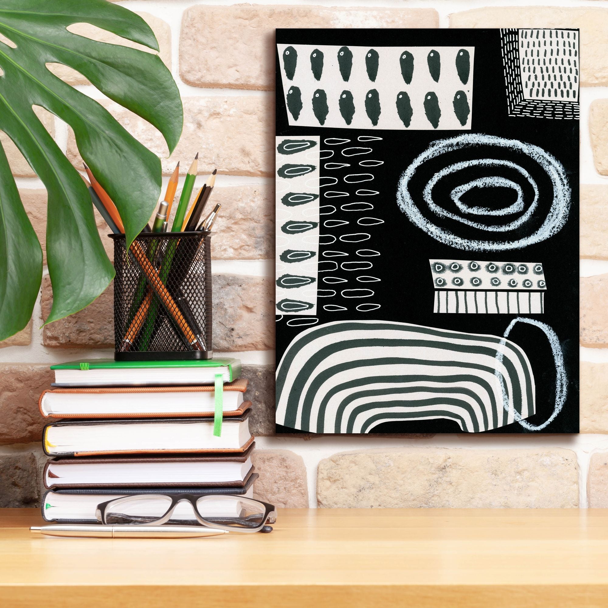 'B&W Fun VI' by Regina Moore, Canvas Wall Art,12 x 16