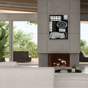 'B&W Fun VI' by Regina Moore, Canvas Wall Art,26 x 34