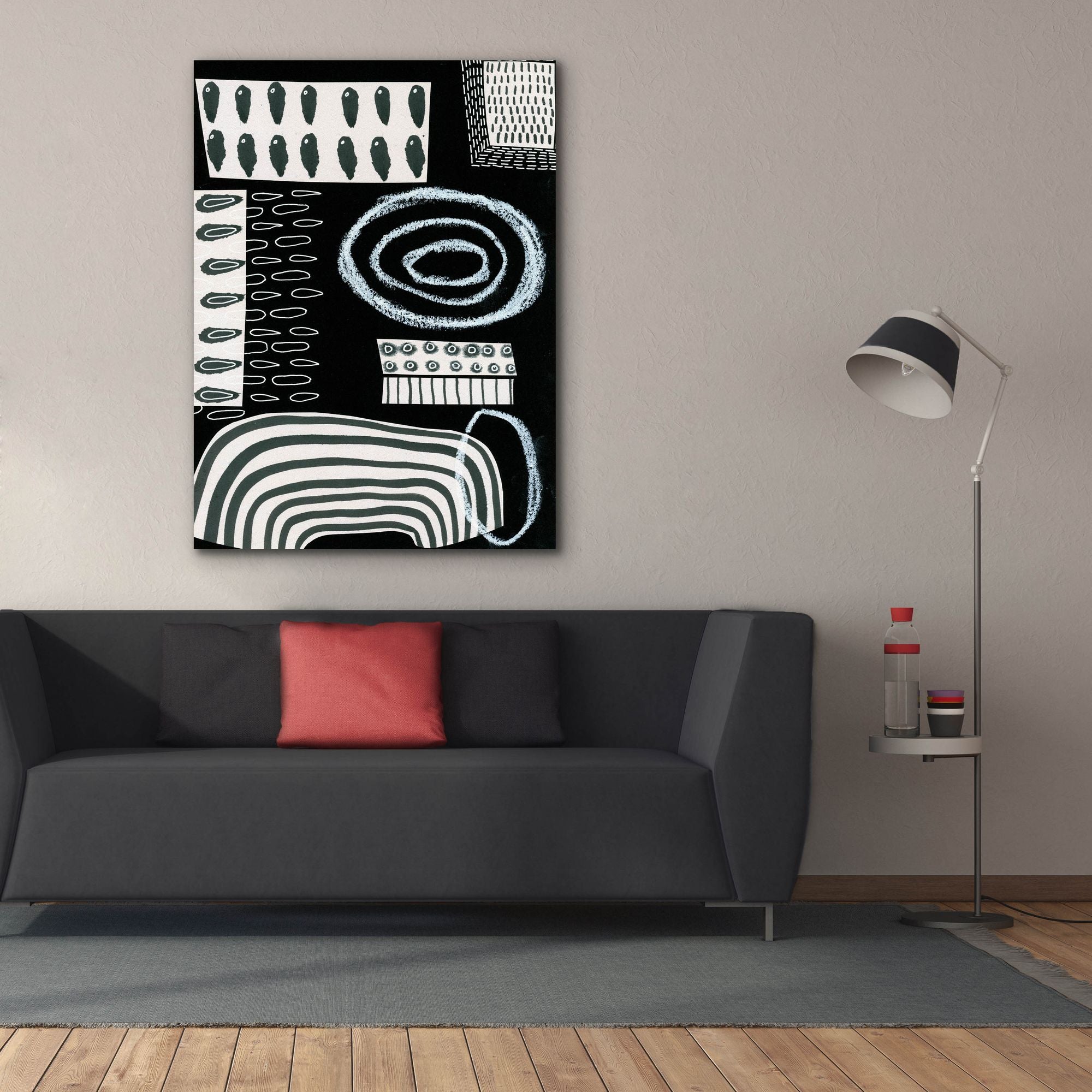 'B&W Fun VI' by Regina Moore, Canvas Wall Art,40x54