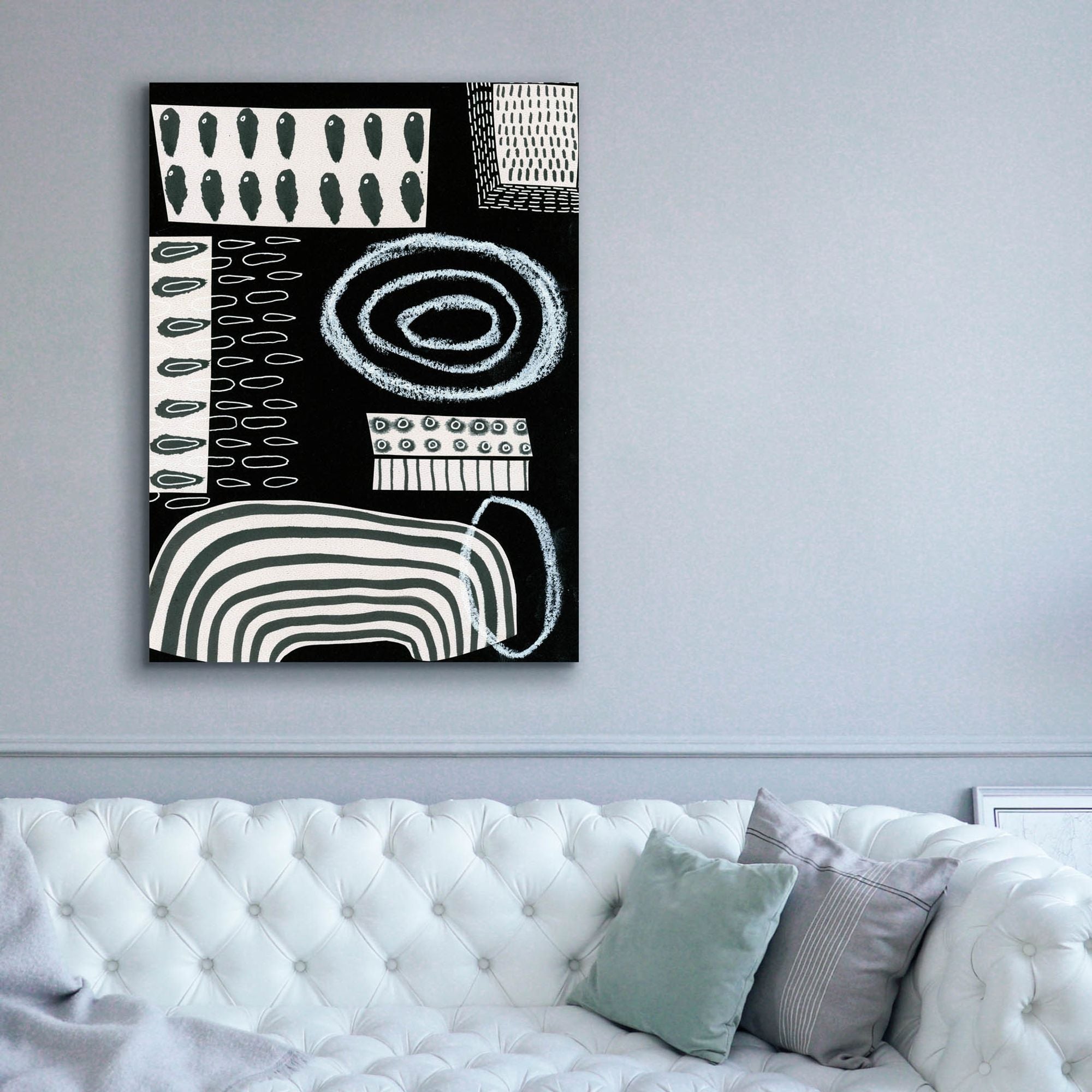 'B&W Fun VI' by Regina Moore, Canvas Wall Art,40x54