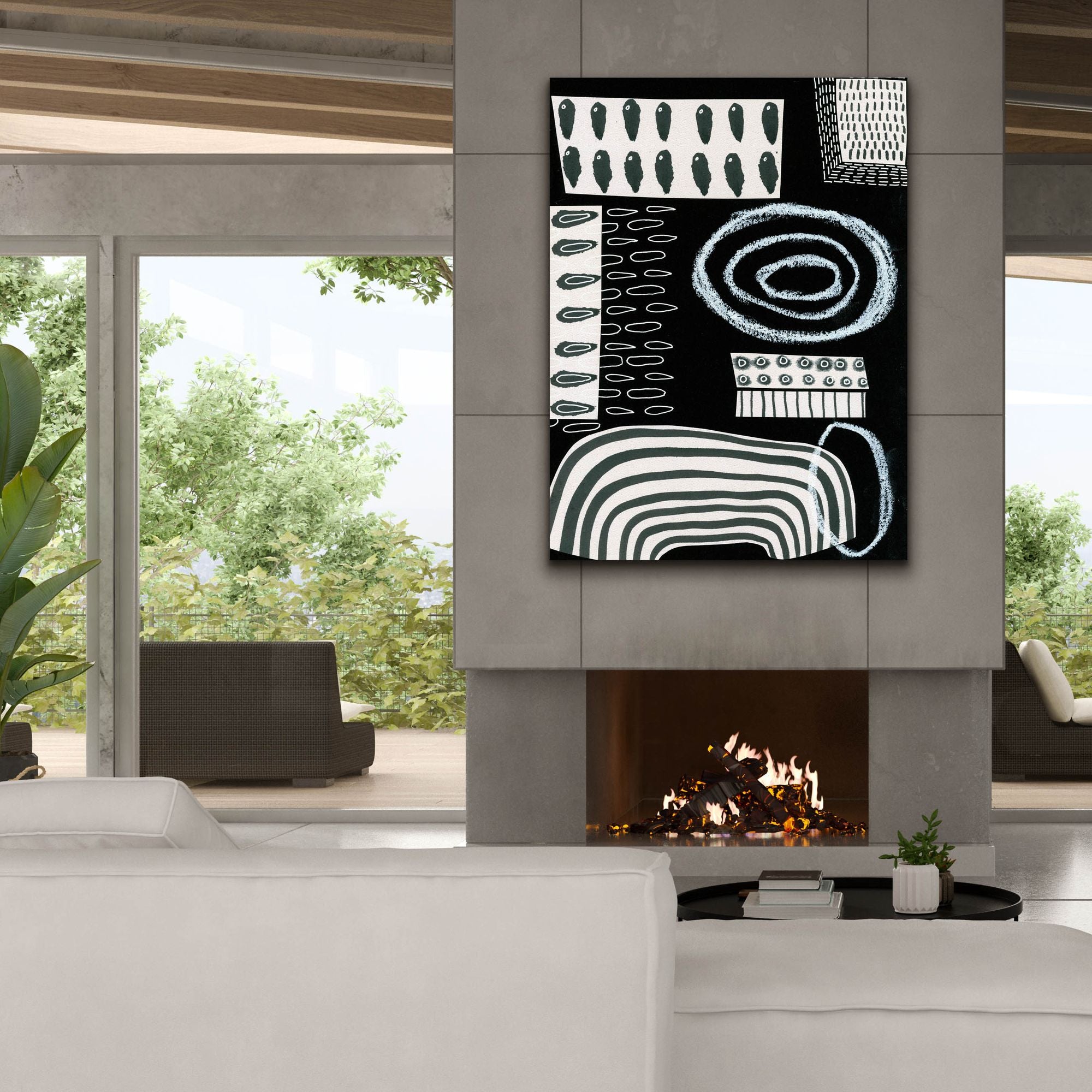 'B&W Fun VI' by Regina Moore, Canvas Wall Art,40x54