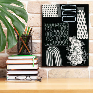 'B&W Fun VII' by Regina Moore, Canvas Wall Art,12 x 16