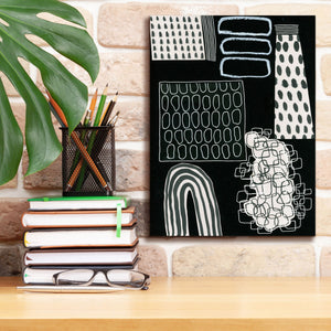 'B&W Fun VII' by Regina Moore, Canvas Wall Art,12 x 16