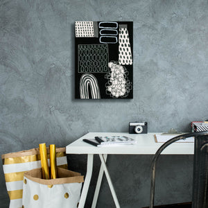 'B&W Fun VII' by Regina Moore, Canvas Wall Art,12 x 16