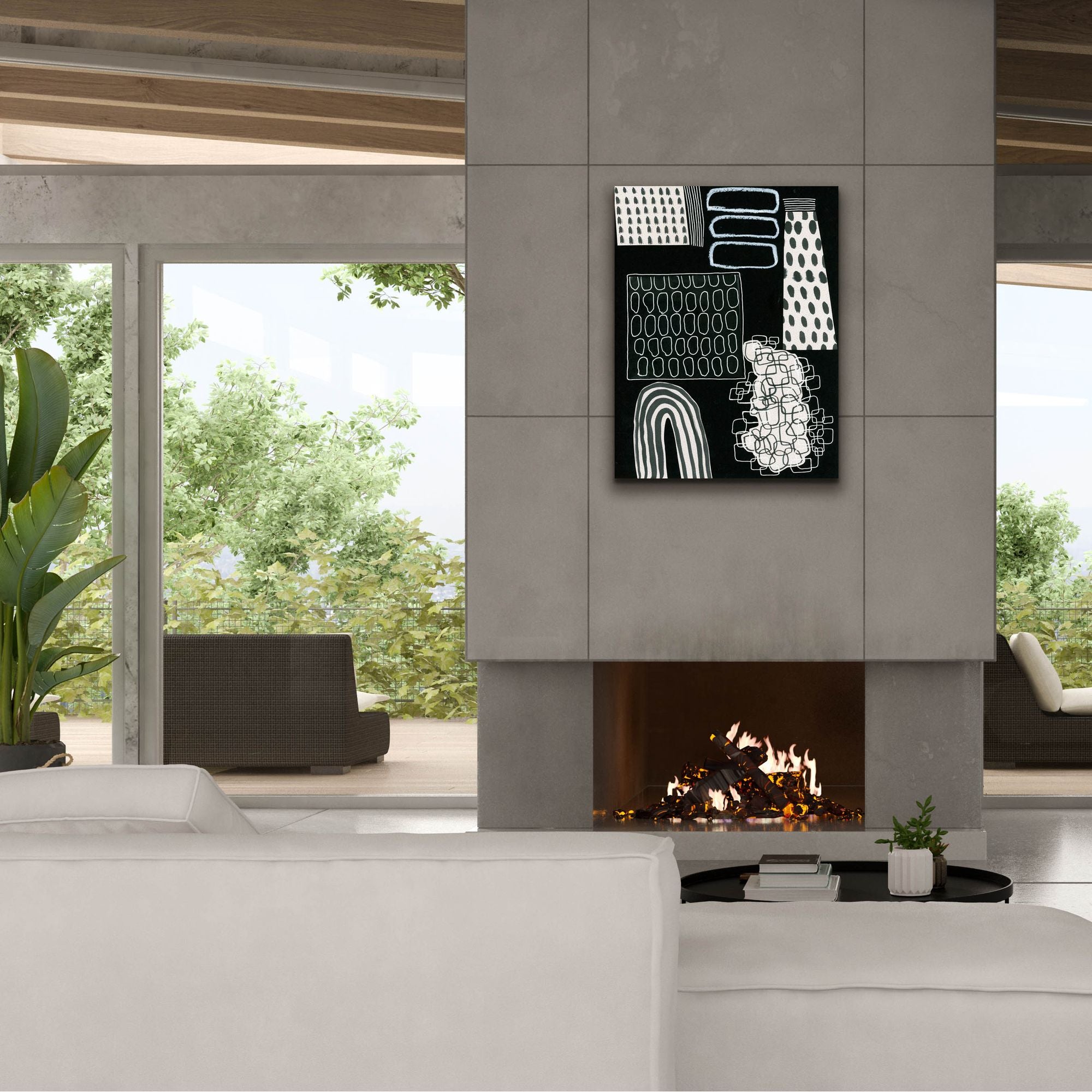 'B&W Fun VII' by Regina Moore, Canvas Wall Art,26 x 34