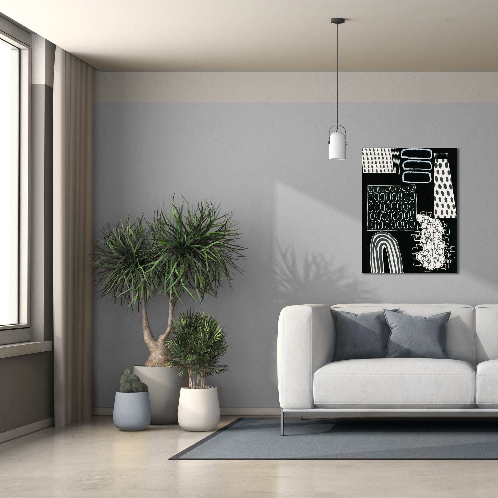 'B&W Fun VII' by Regina Moore, Canvas Wall Art,26 x 34