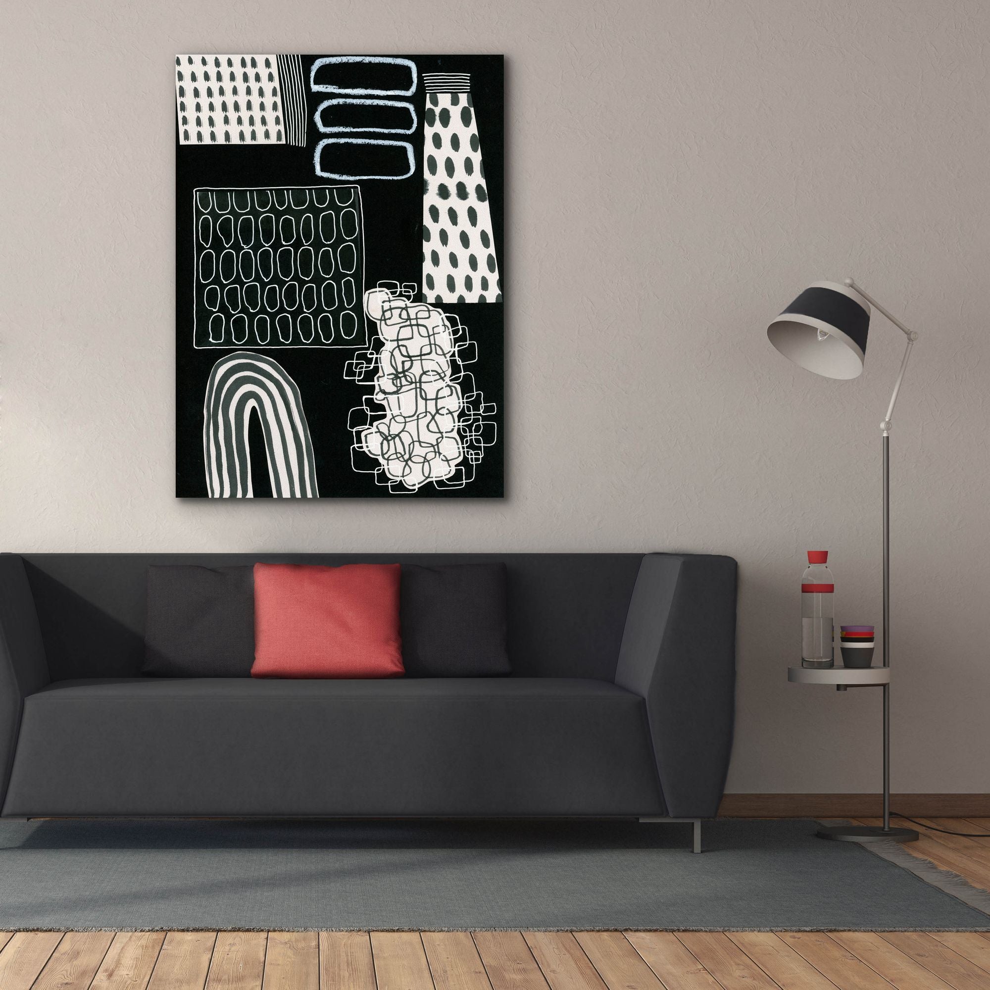'B&W Fun VII' by Regina Moore, Canvas Wall Art,40x54