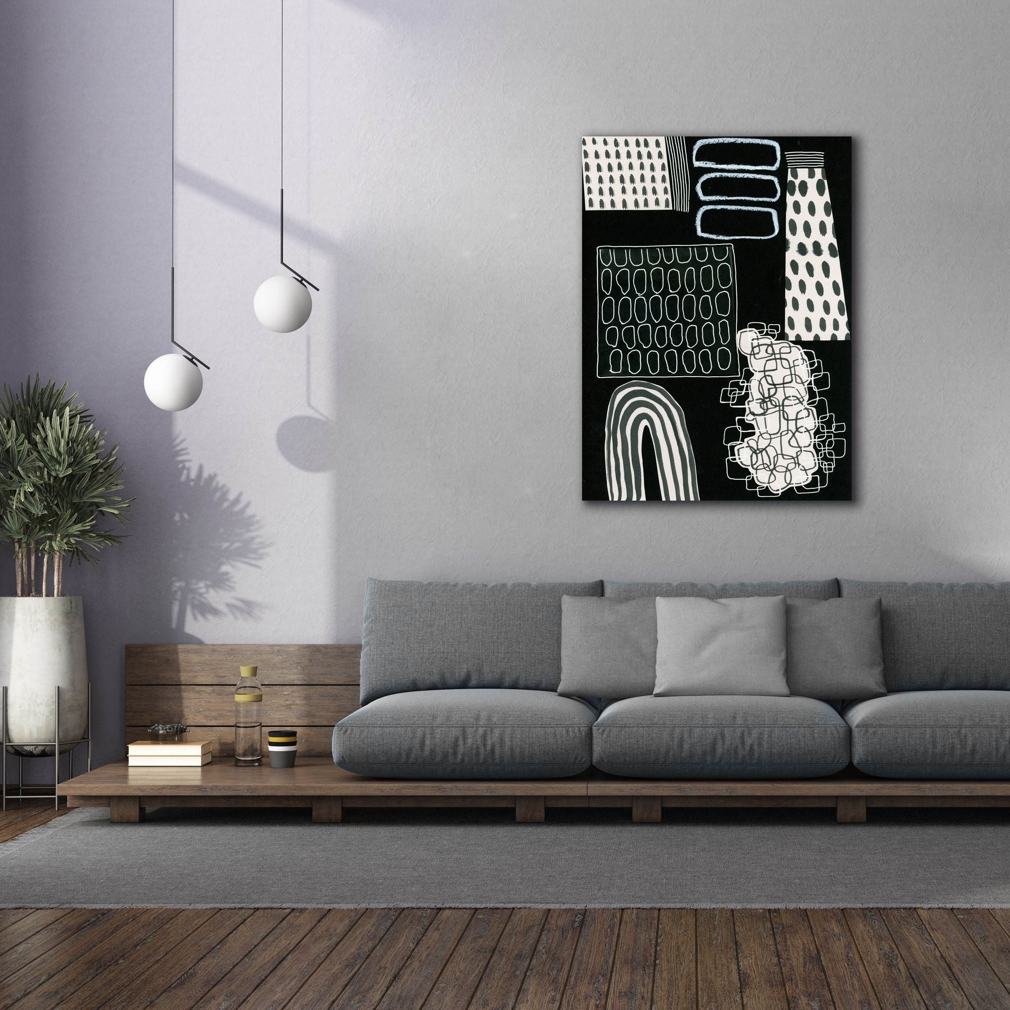 'B&W Fun VII' by Regina Moore, Canvas Wall Art,40x54