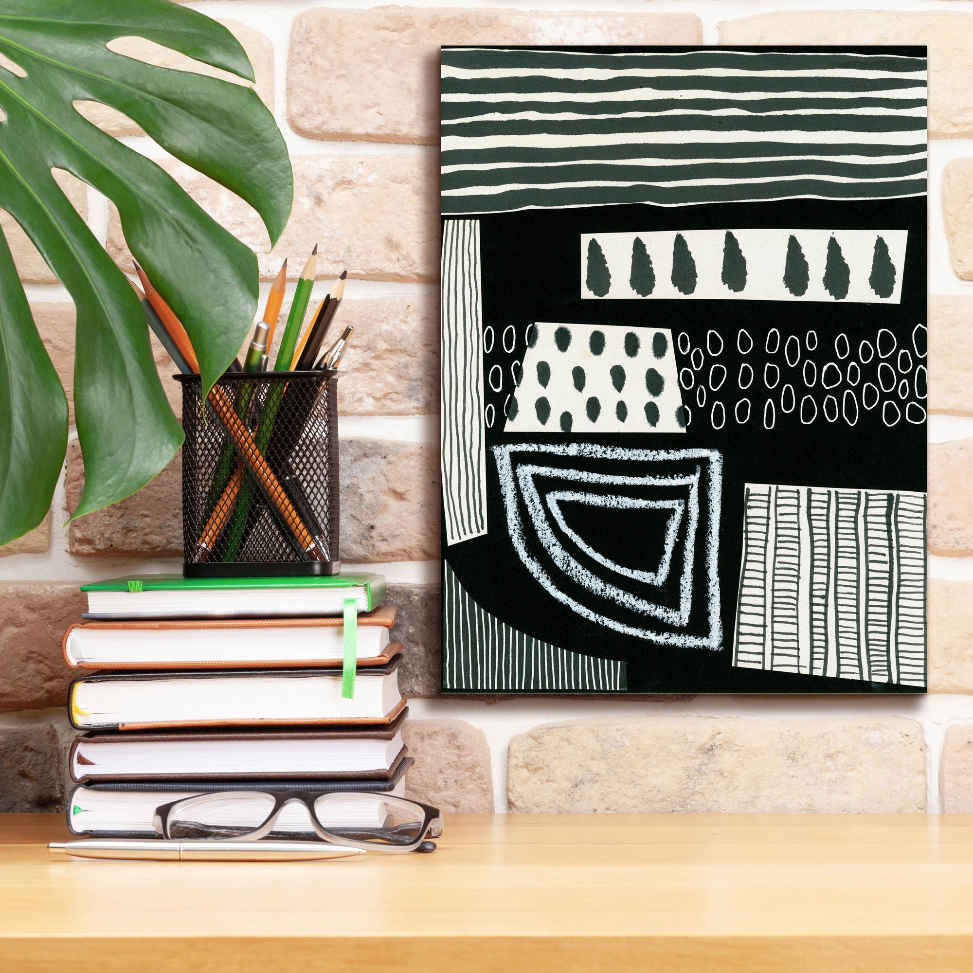 'B&W Fun VIII' by Regina Moore, Canvas Wall Art,12 x 16