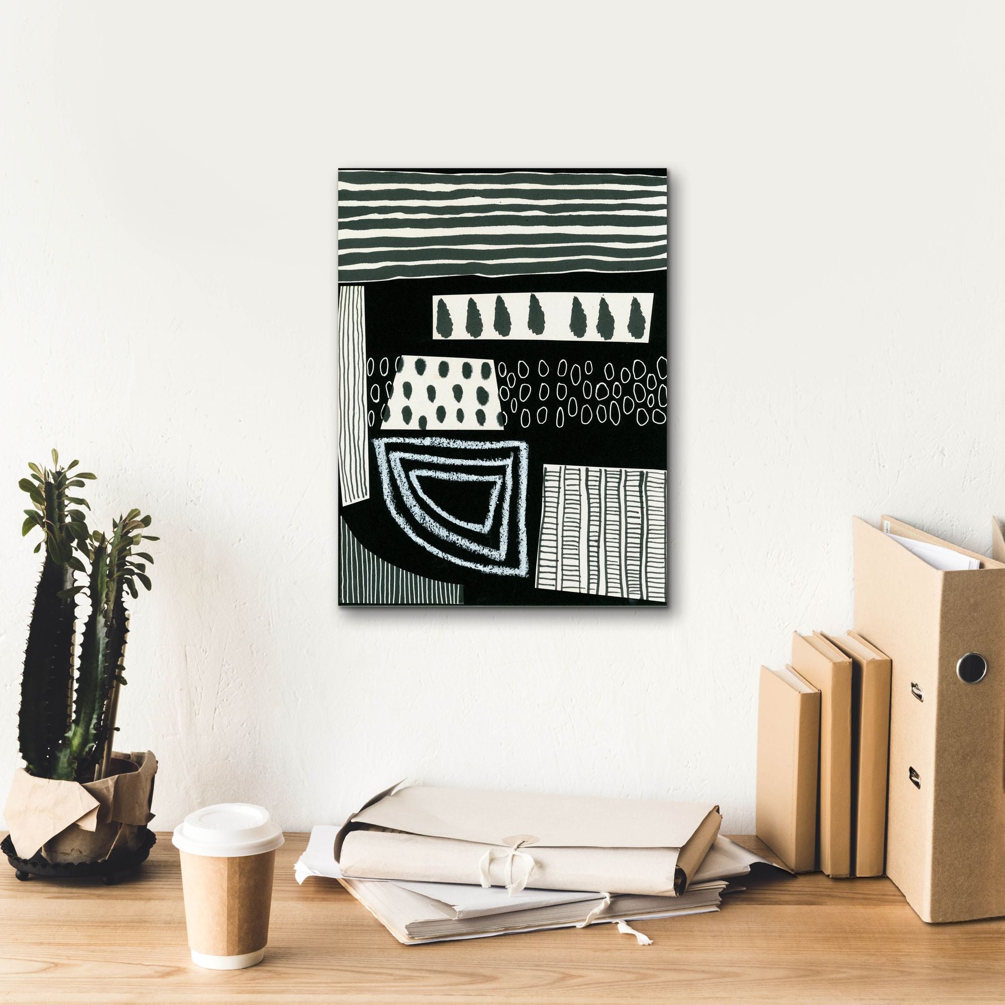 'B&W Fun VIII' by Regina Moore, Canvas Wall Art,12 x 16