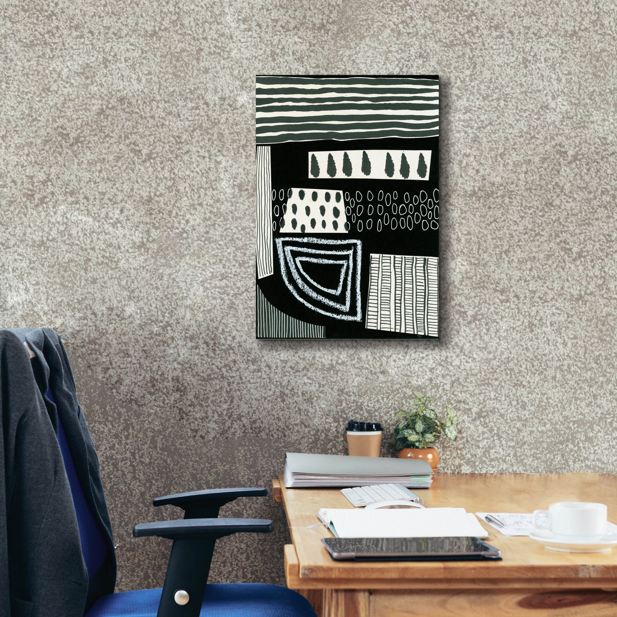 'B&W Fun VIII' by Regina Moore, Canvas Wall Art,18 x 26