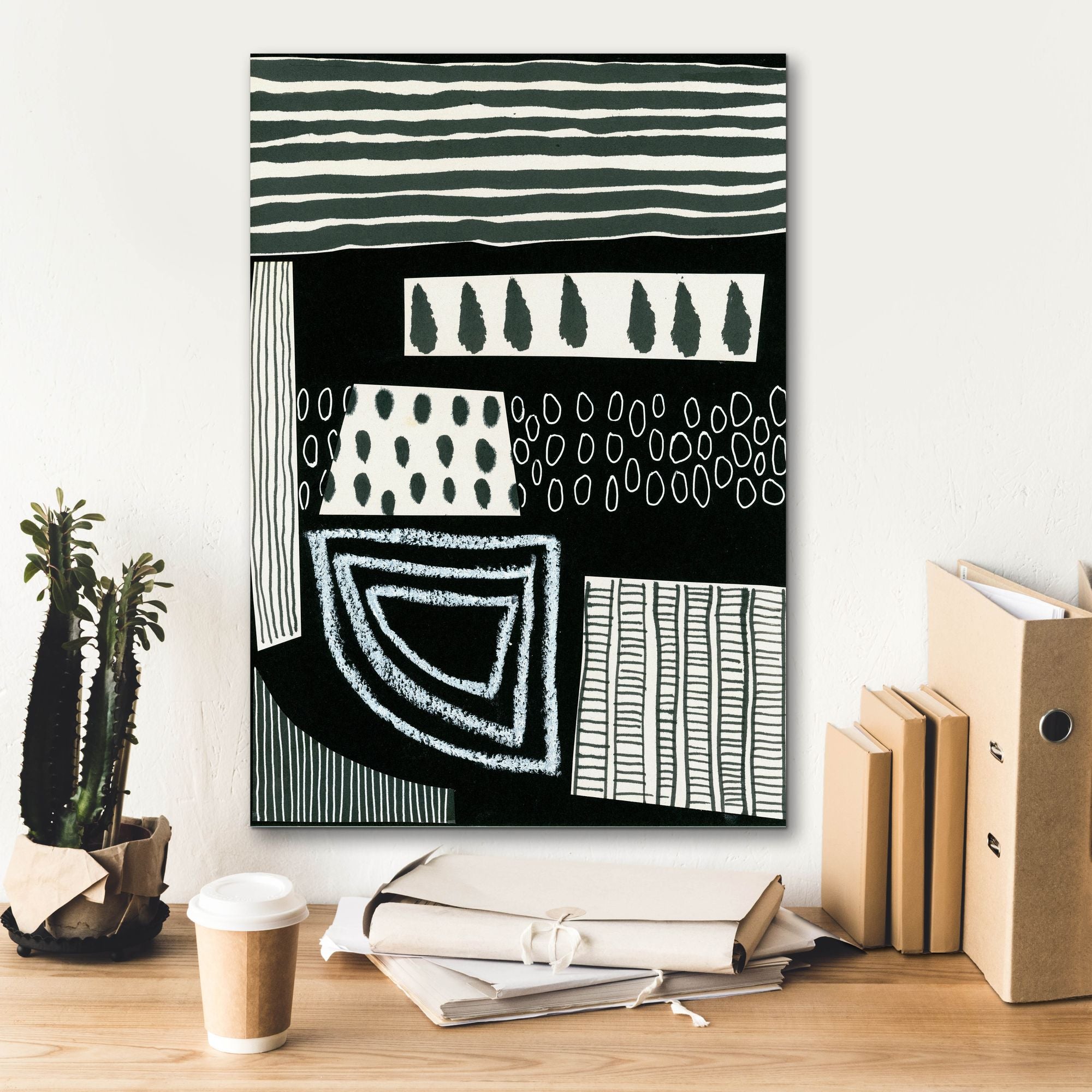 'B&W Fun VIII' by Regina Moore, Canvas Wall Art,18 x 26