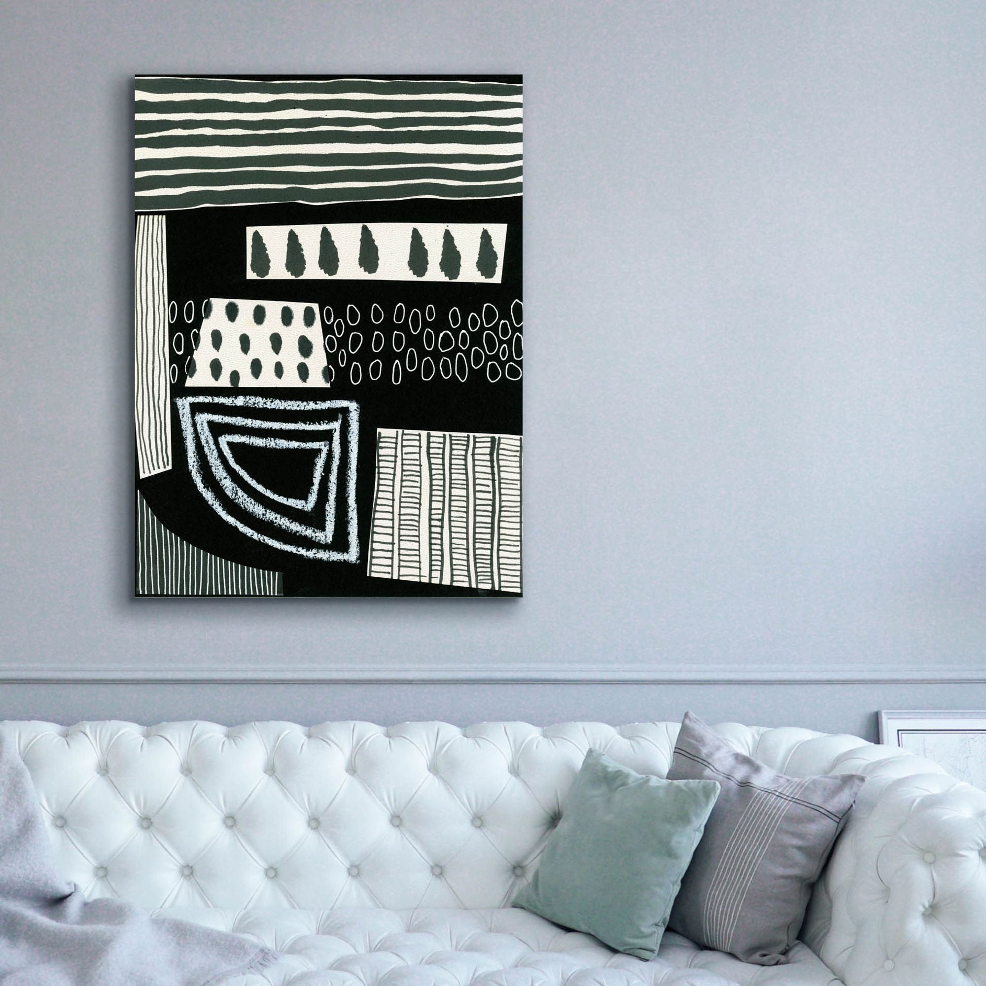 'B&W Fun VIII' by Regina Moore, Canvas Wall Art,40x54