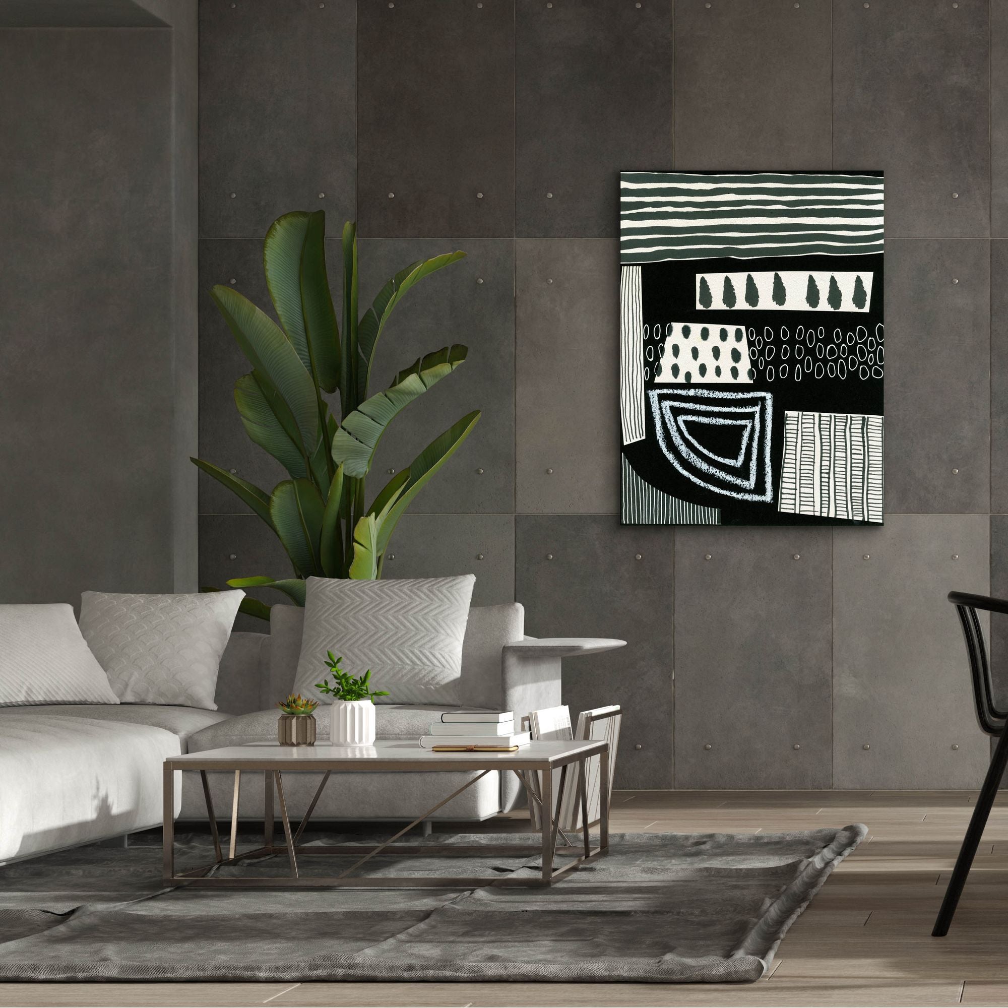 'B&W Fun VIII' by Regina Moore, Canvas Wall Art,40x54