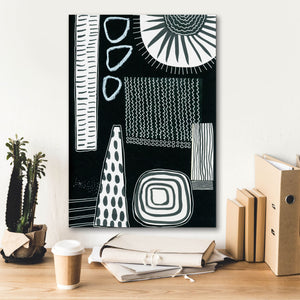'B&W Fun IX' by Regina Moore, Canvas Wall Art,18 x 26