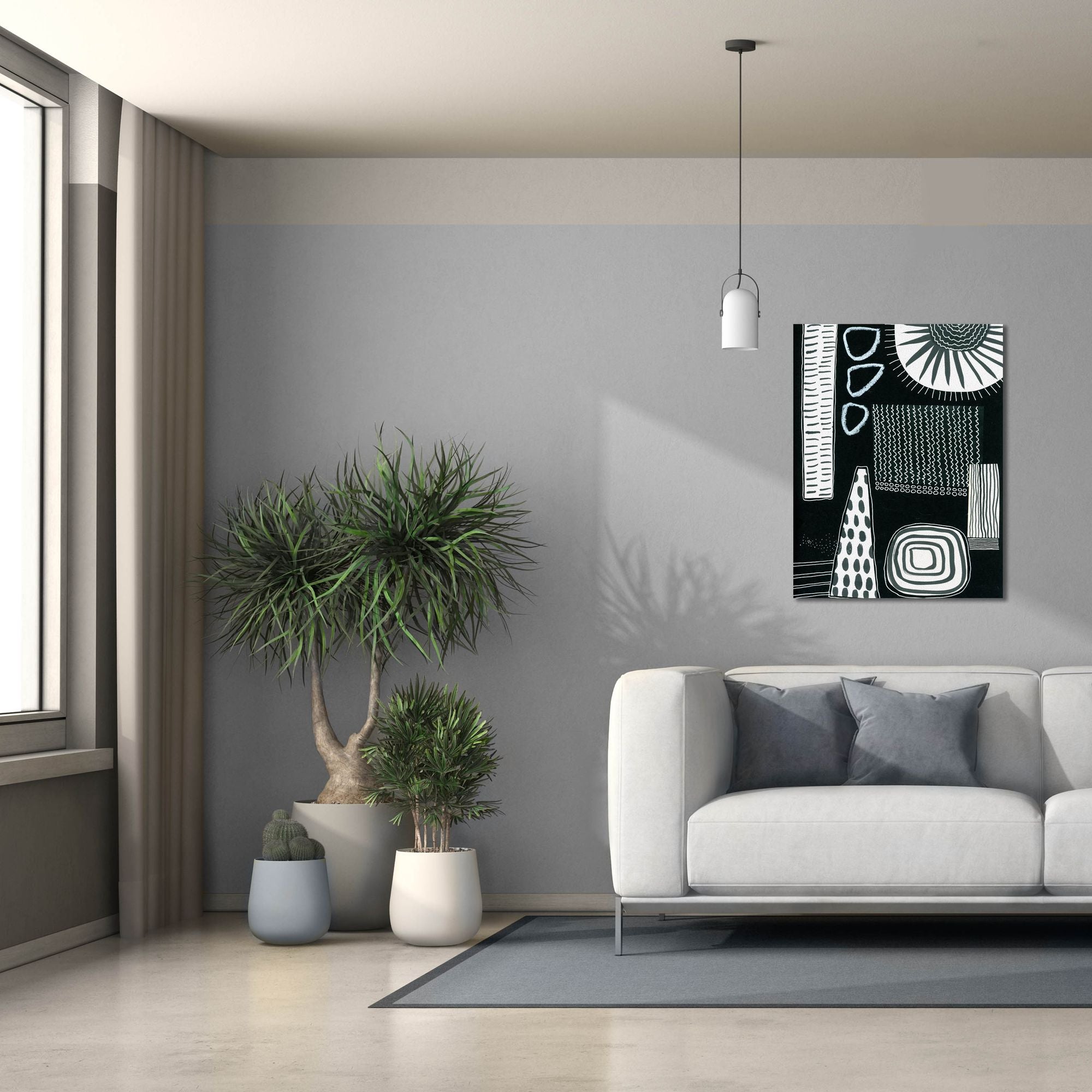 'B&W Fun IX' by Regina Moore, Canvas Wall Art,26 x 34