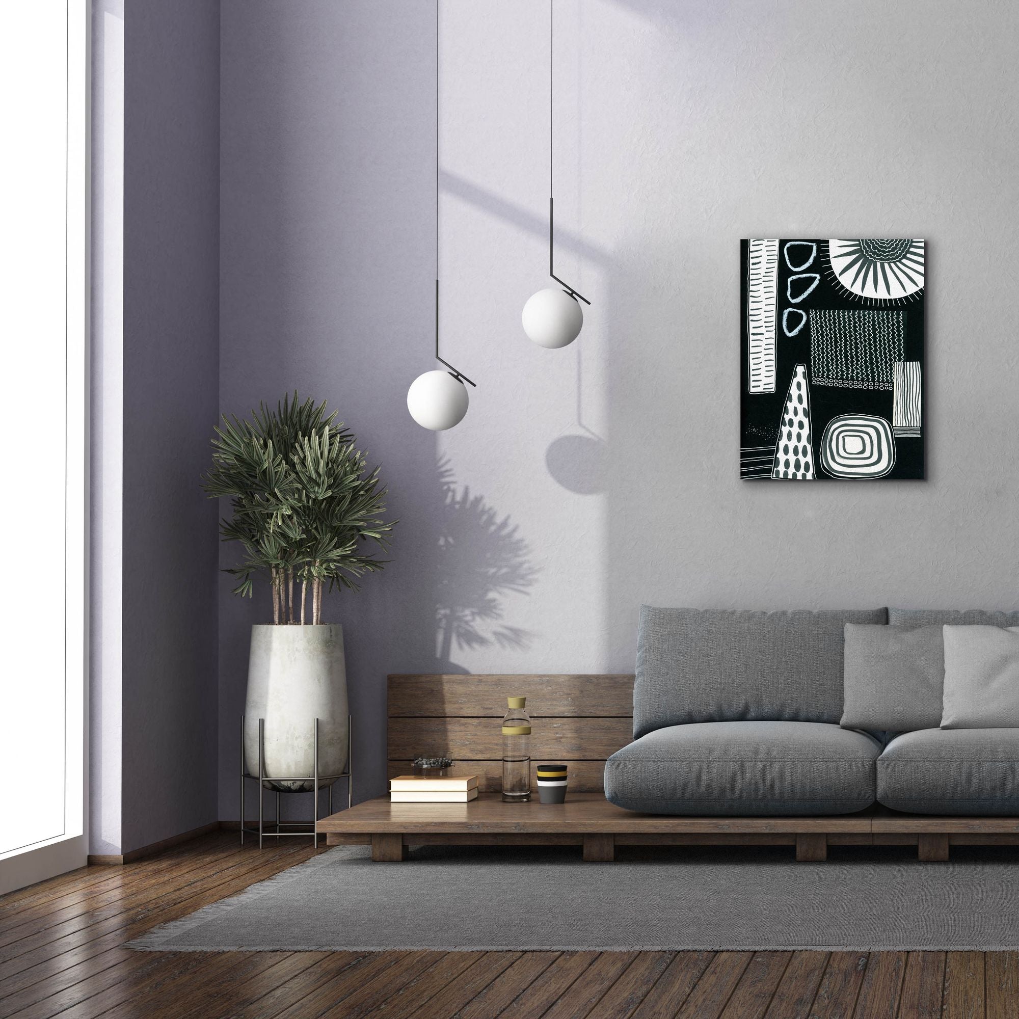 'B&W Fun IX' by Regina Moore, Canvas Wall Art,26 x 34