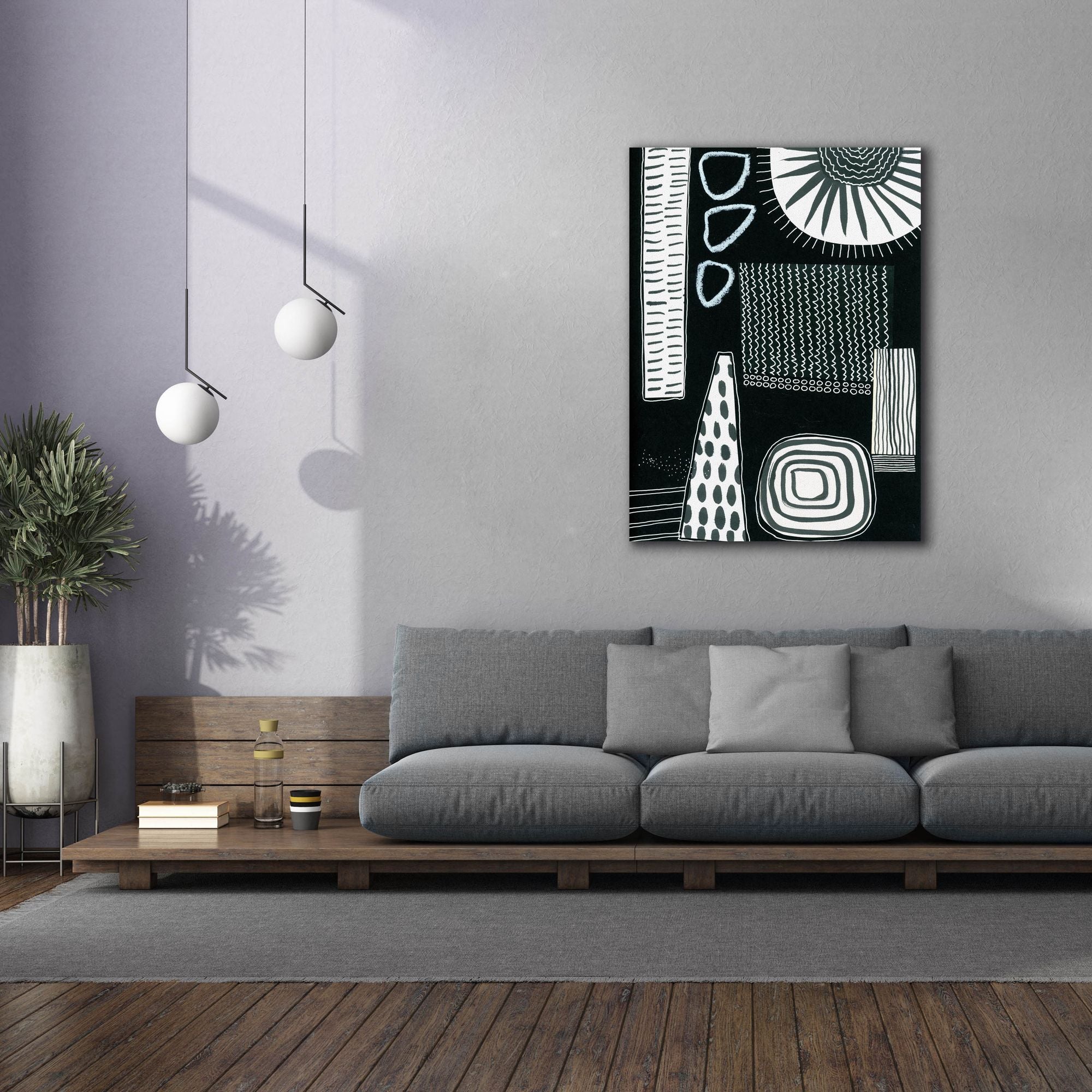 'B&W Fun IX' by Regina Moore, Canvas Wall Art,40x54