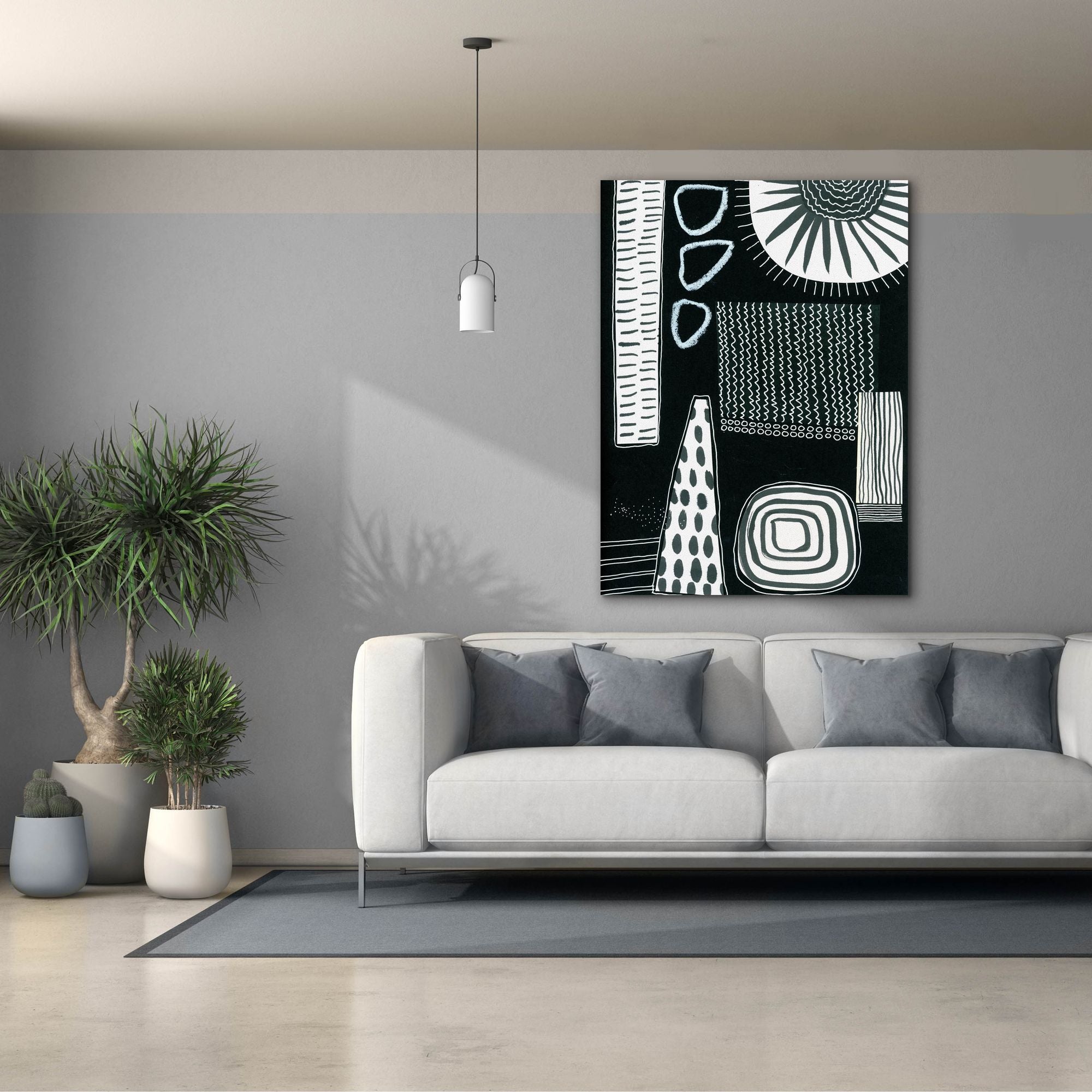 'B&W Fun IX' by Regina Moore, Canvas Wall Art,40x54