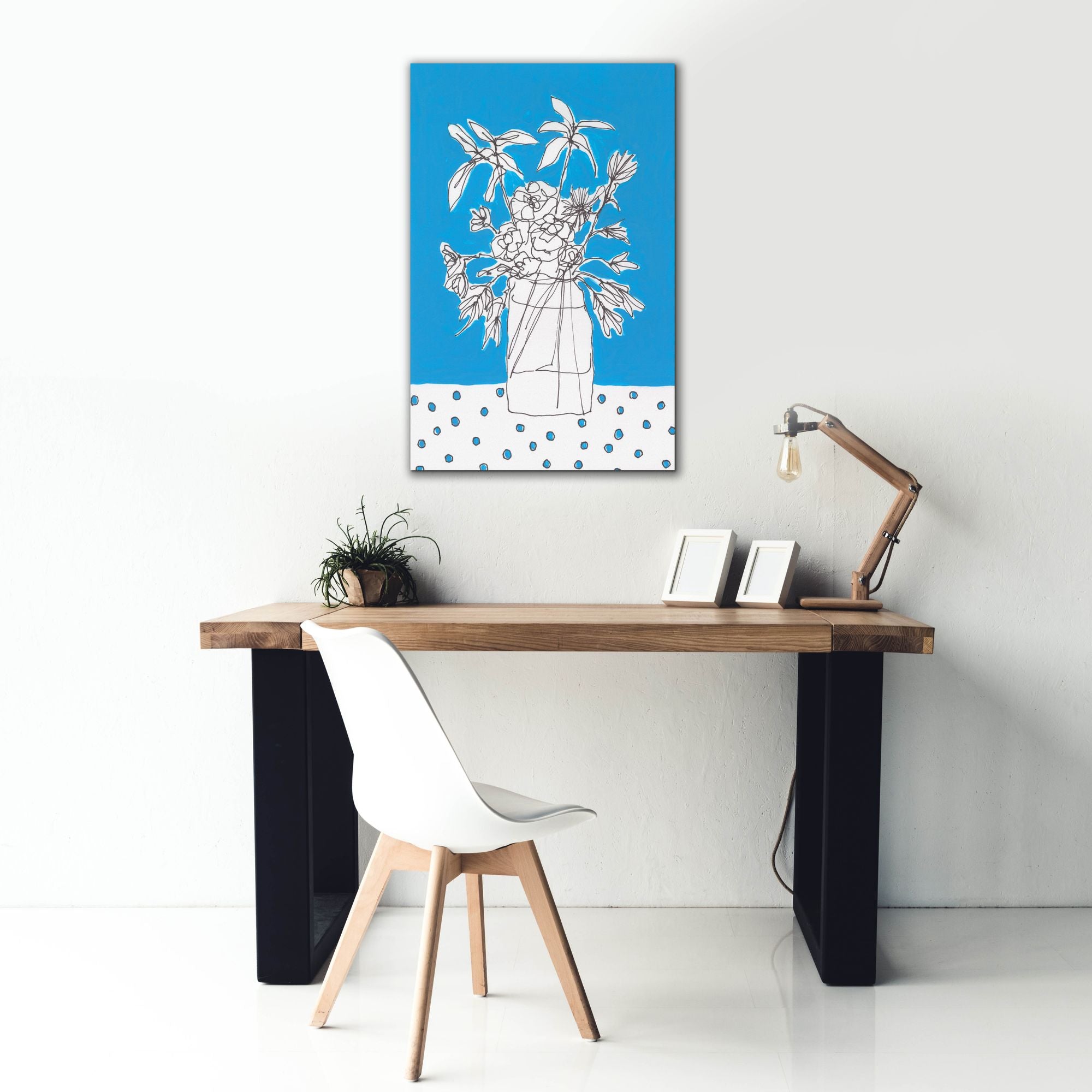 'Floral Jardiniere I' by Regina Moore, Canvas Wall Art,26x40