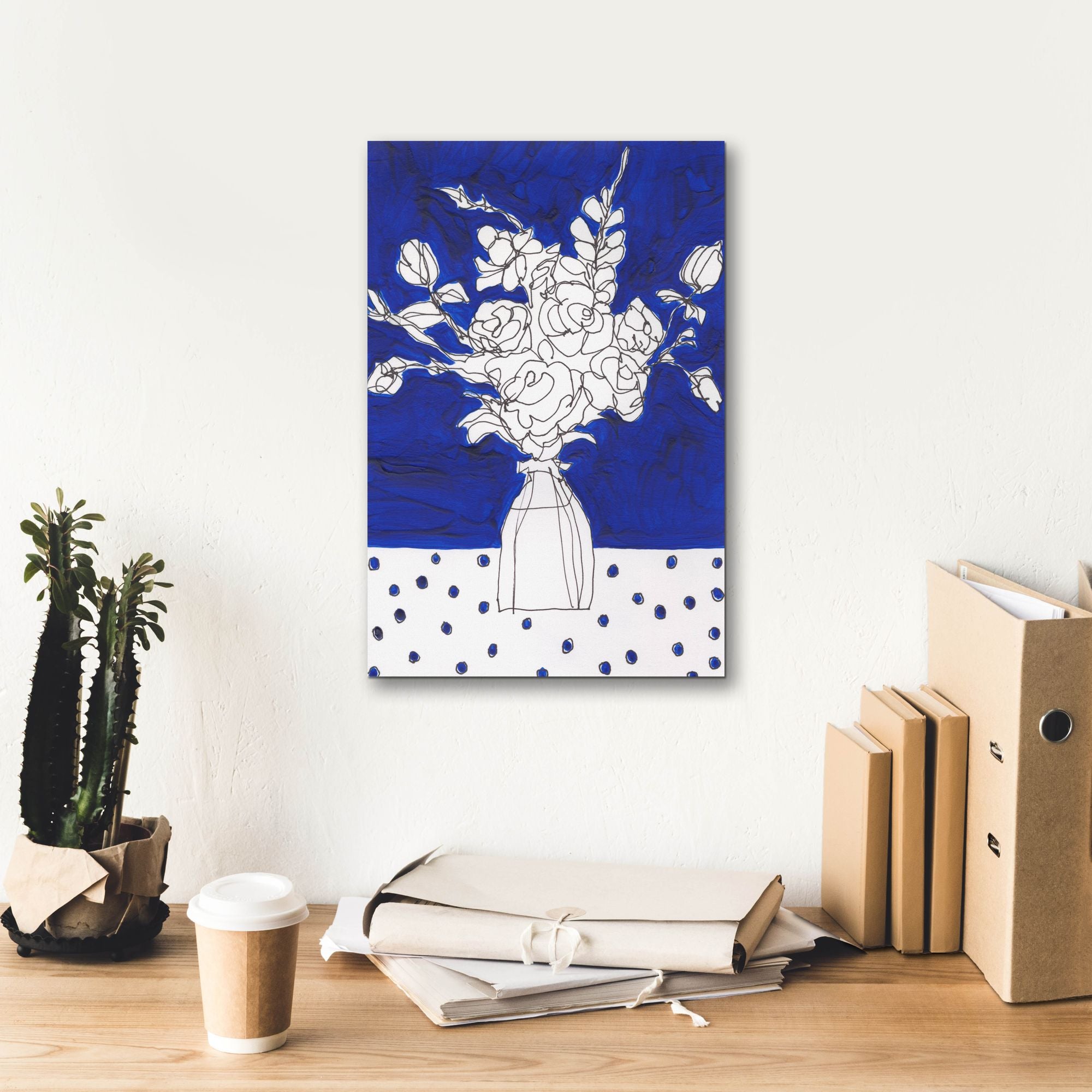 'Floral Jardiniere II' by Regina Moore, Canvas Wall Art,12 x 18