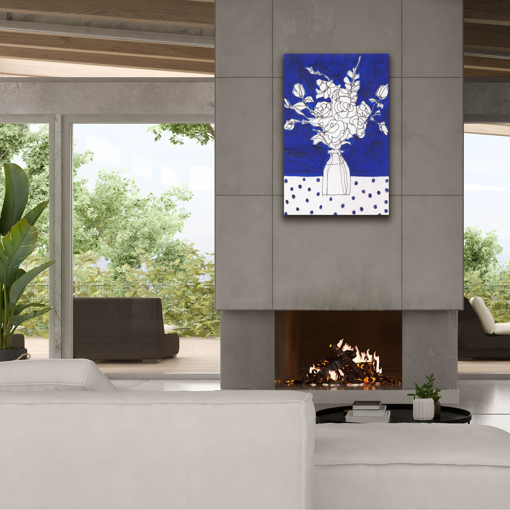 'Floral Jardiniere II' by Regina Moore, Canvas Wall Art,26x40