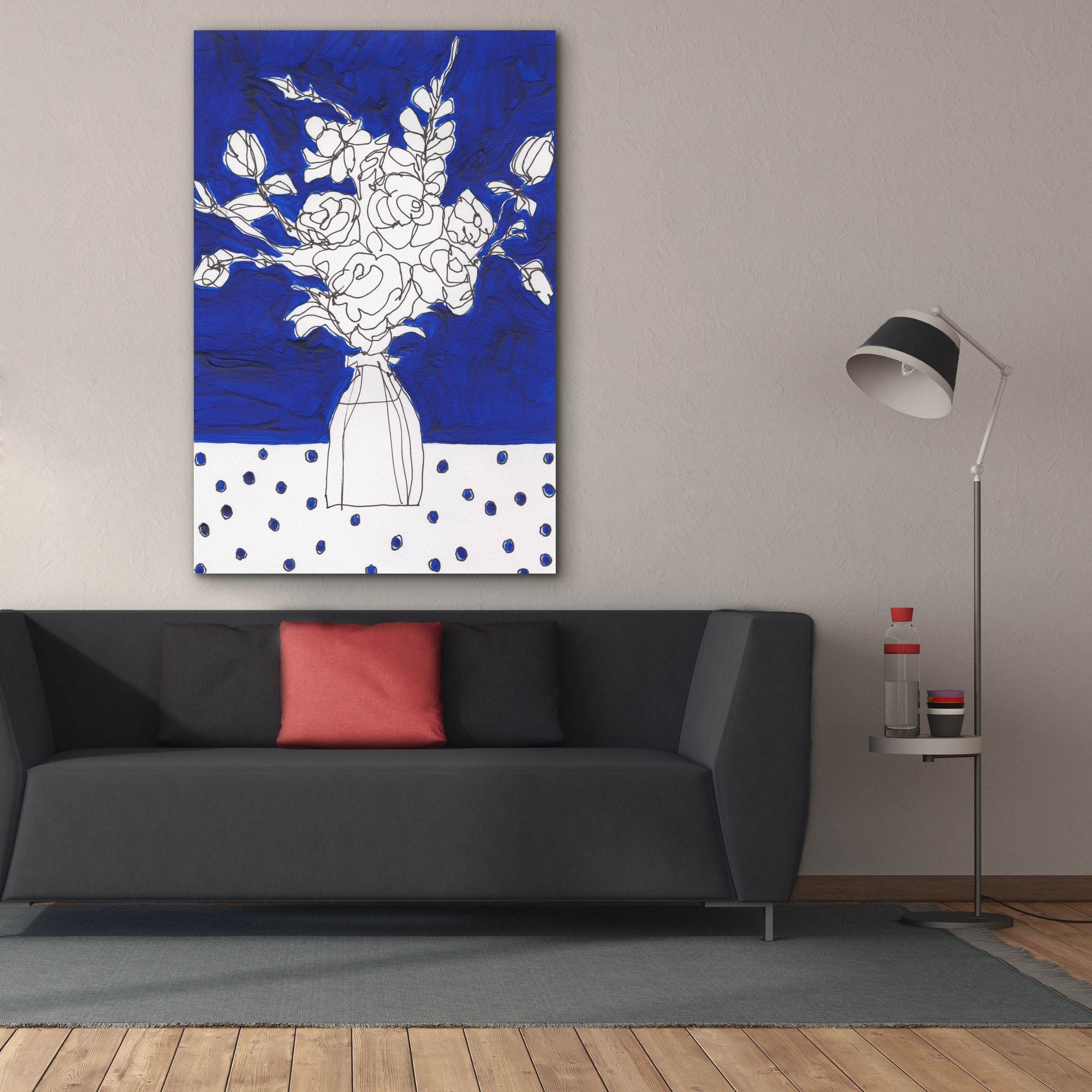 'Floral Jardiniere II' by Regina Moore, Canvas Wall Art,40x60
