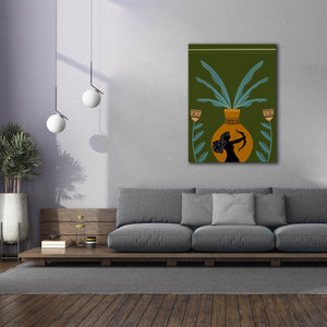 'Warrior Goddess Vase II' by Regina Moore, Canvas Wall Art,40x54