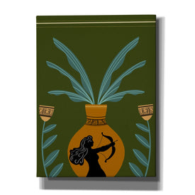 'Warrior Goddess Vase II' by Regina Moore, Canvas Wall Art