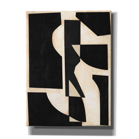 Image of 'Onyx Cutout Shapes II' by Regina Moore, Canvas Wall Art