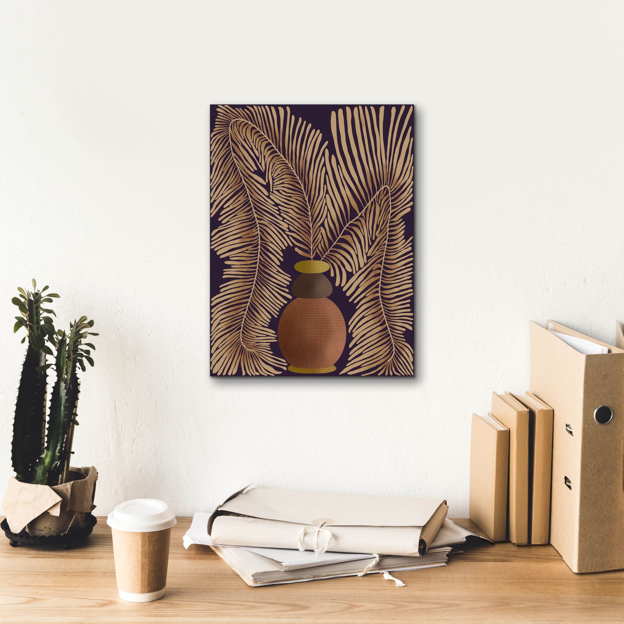 'Leaf Concept I' by Regina Moore, Canvas Wall Art,12 x 16