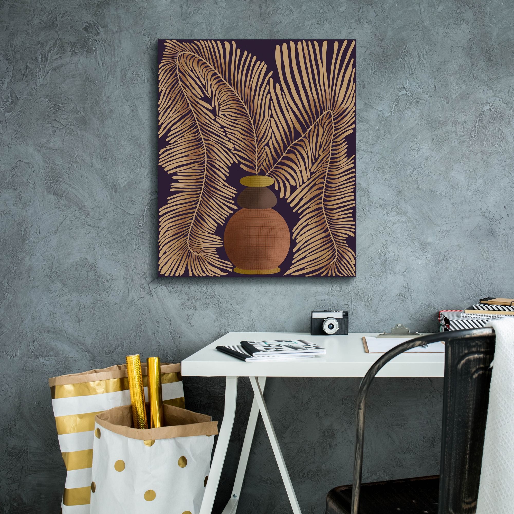 'Leaf Concept I' by Regina Moore, Canvas Wall Art,20 x 24