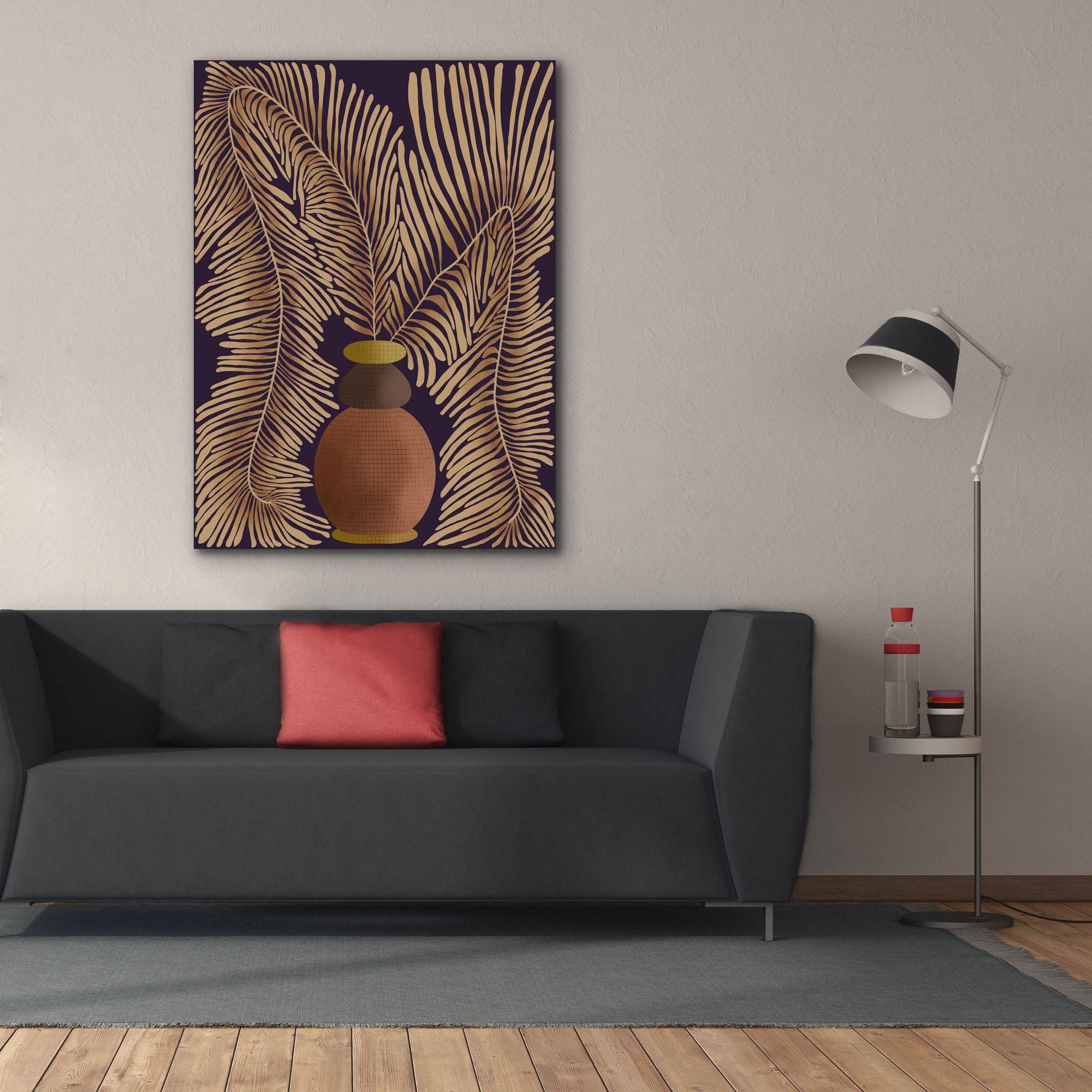 'Leaf Concept I' by Regina Moore, Canvas Wall Art,40x54