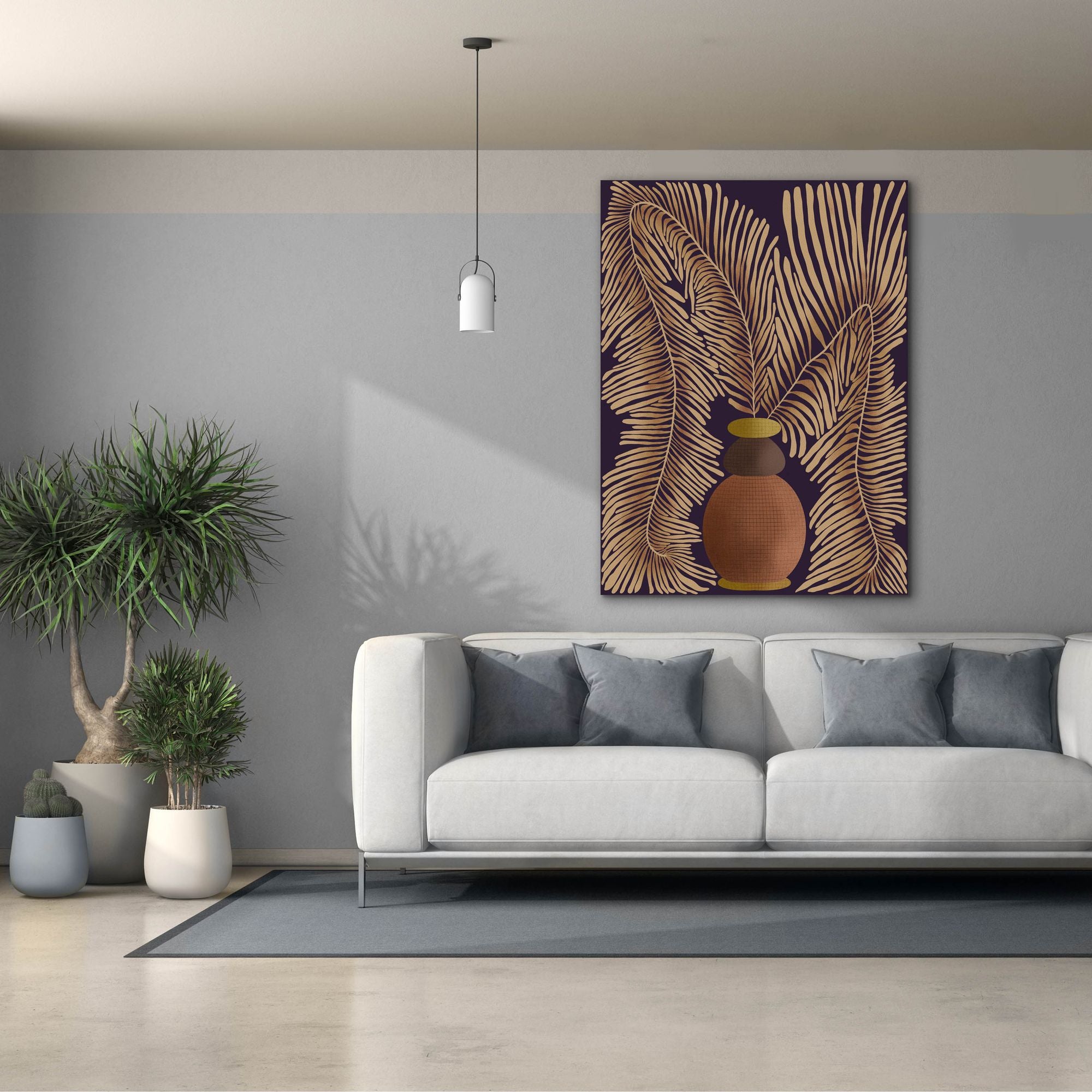 'Leaf Concept I' by Regina Moore, Canvas Wall Art,40x54