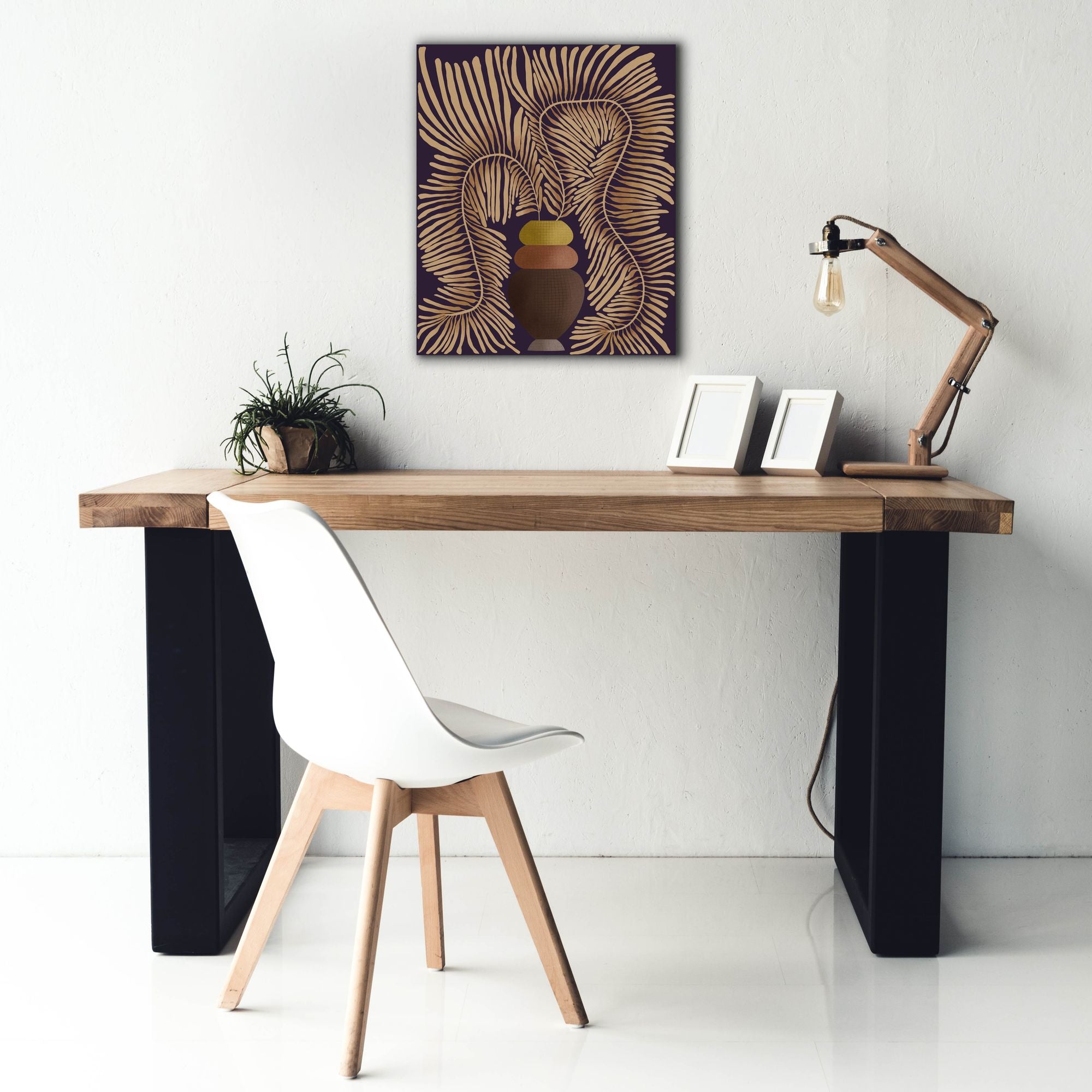 'Leaf Concept II' by Regina Moore, Canvas Wall Art,20 x 24