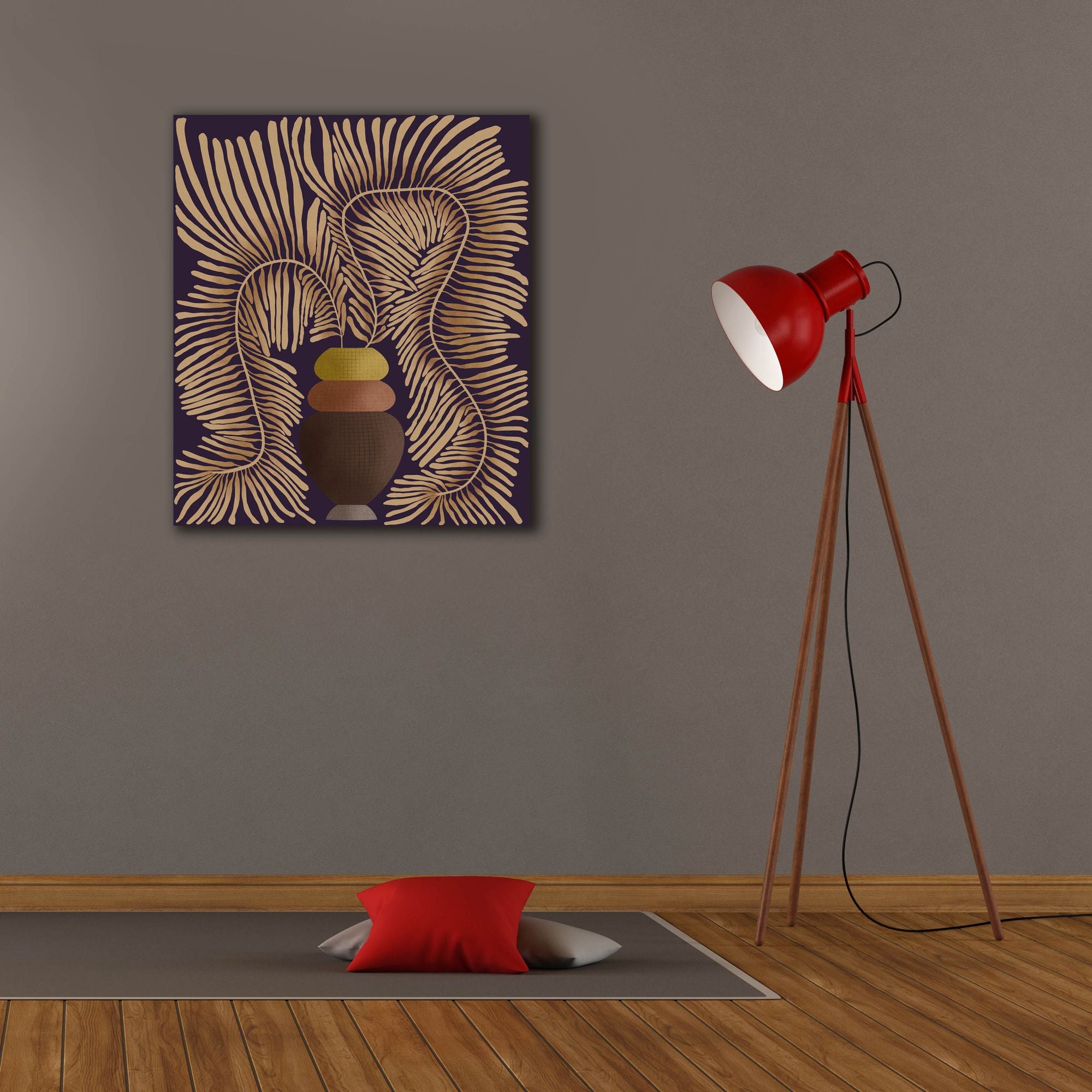 'Leaf Concept II' by Regina Moore, Canvas Wall Art,26x30