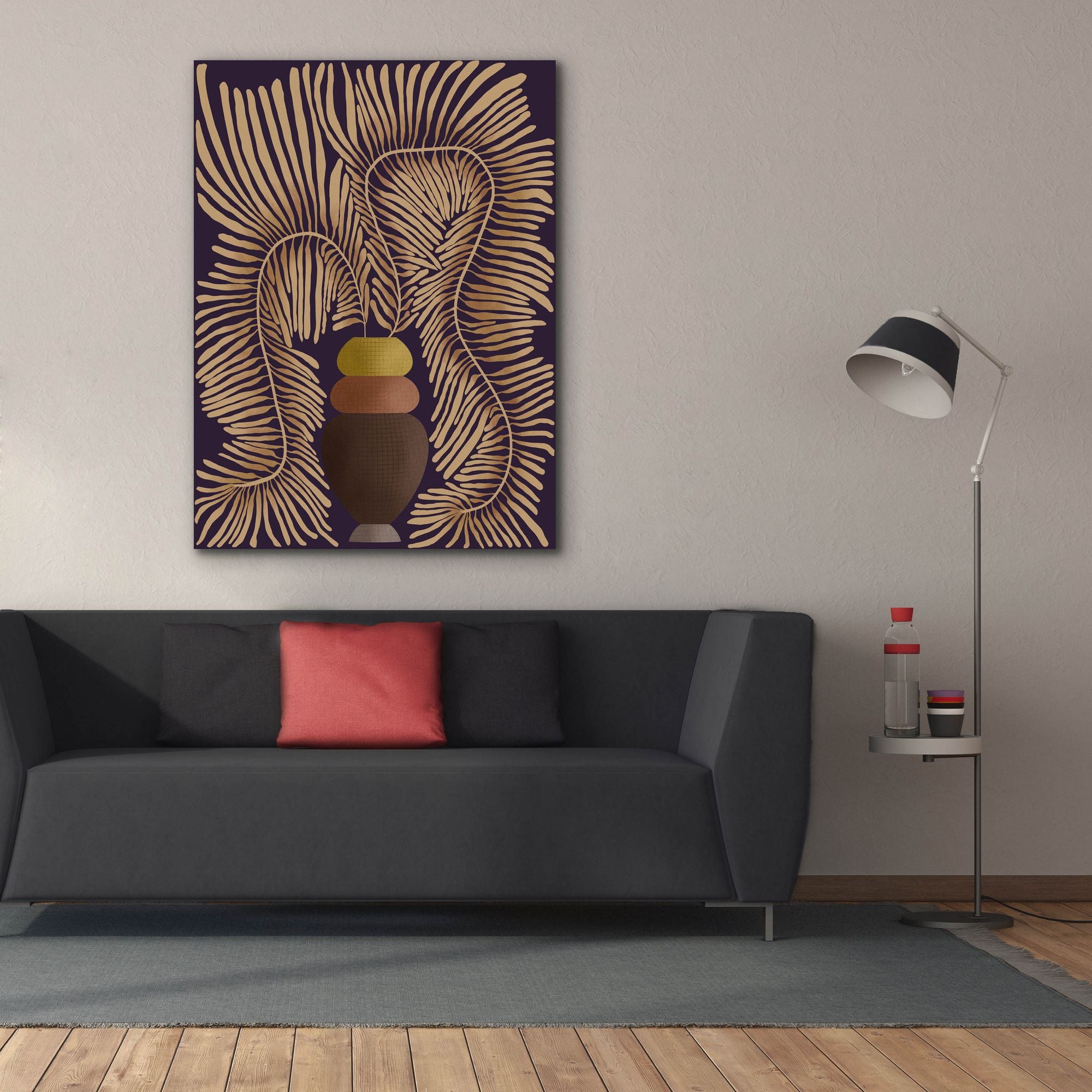 'Leaf Concept II' by Regina Moore, Canvas Wall Art,40x54
