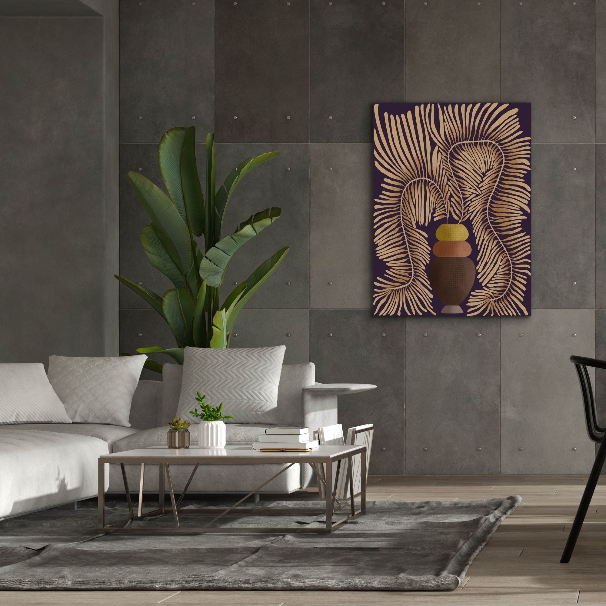 'Leaf Concept II' by Regina Moore, Canvas Wall Art,40x54
