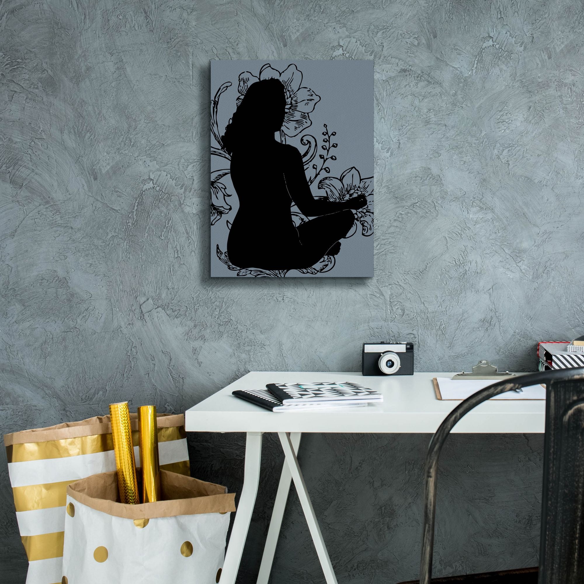 'Slow Breathing I' by Regina Moore, Canvas Wall Art,12 x 16