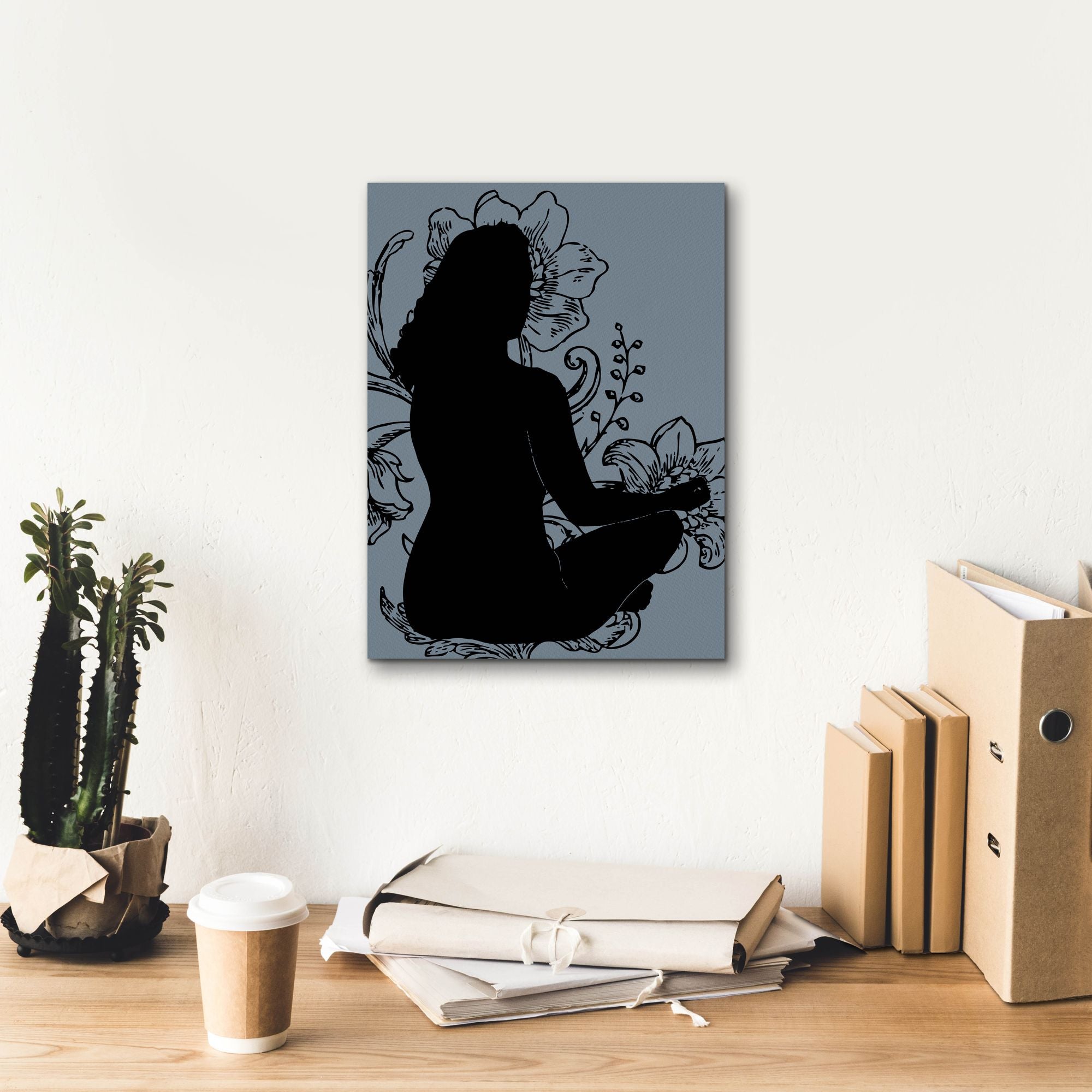 'Slow Breathing I' by Regina Moore, Canvas Wall Art,12 x 16
