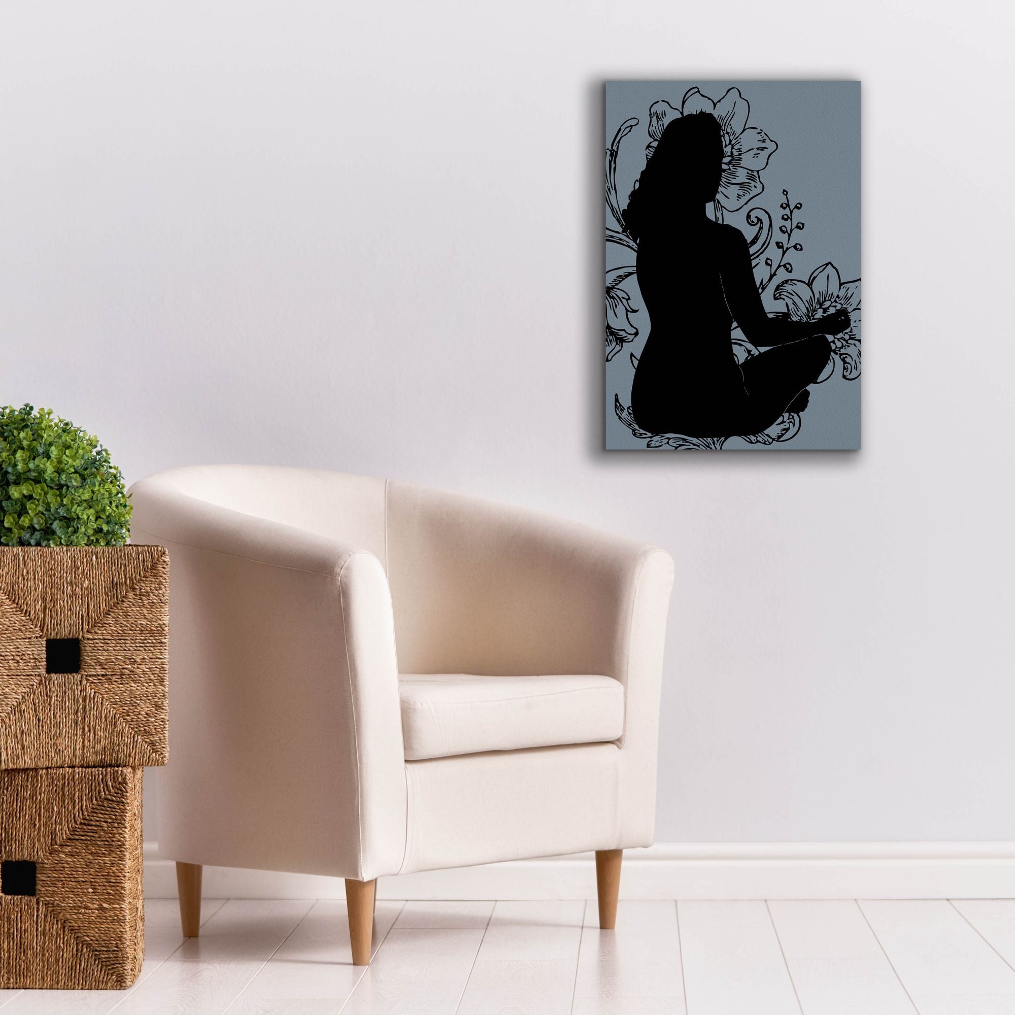 'Slow Breathing I' by Regina Moore, Canvas Wall Art,18 x 26
