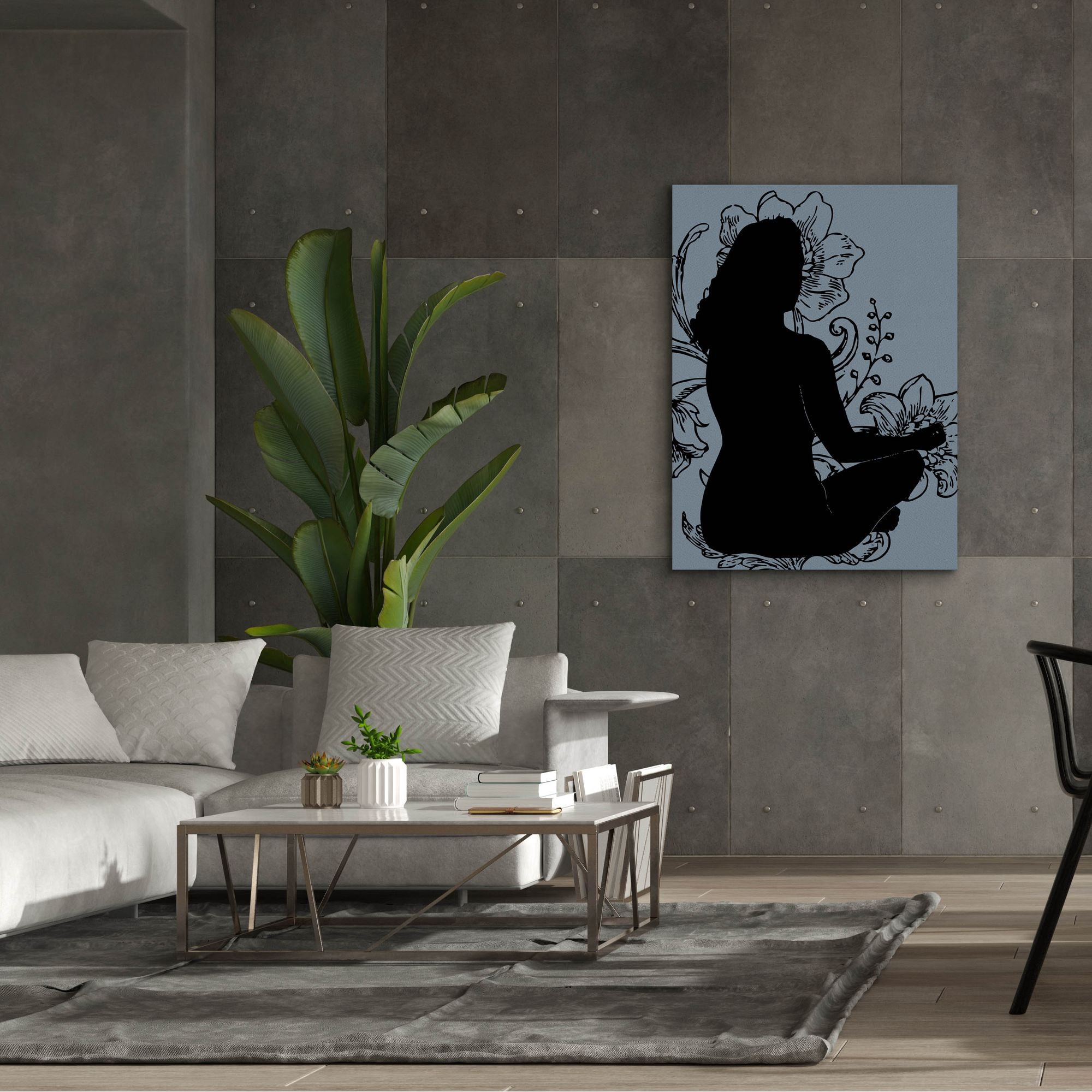 'Slow Breathing I' by Regina Moore, Canvas Wall Art,40x54