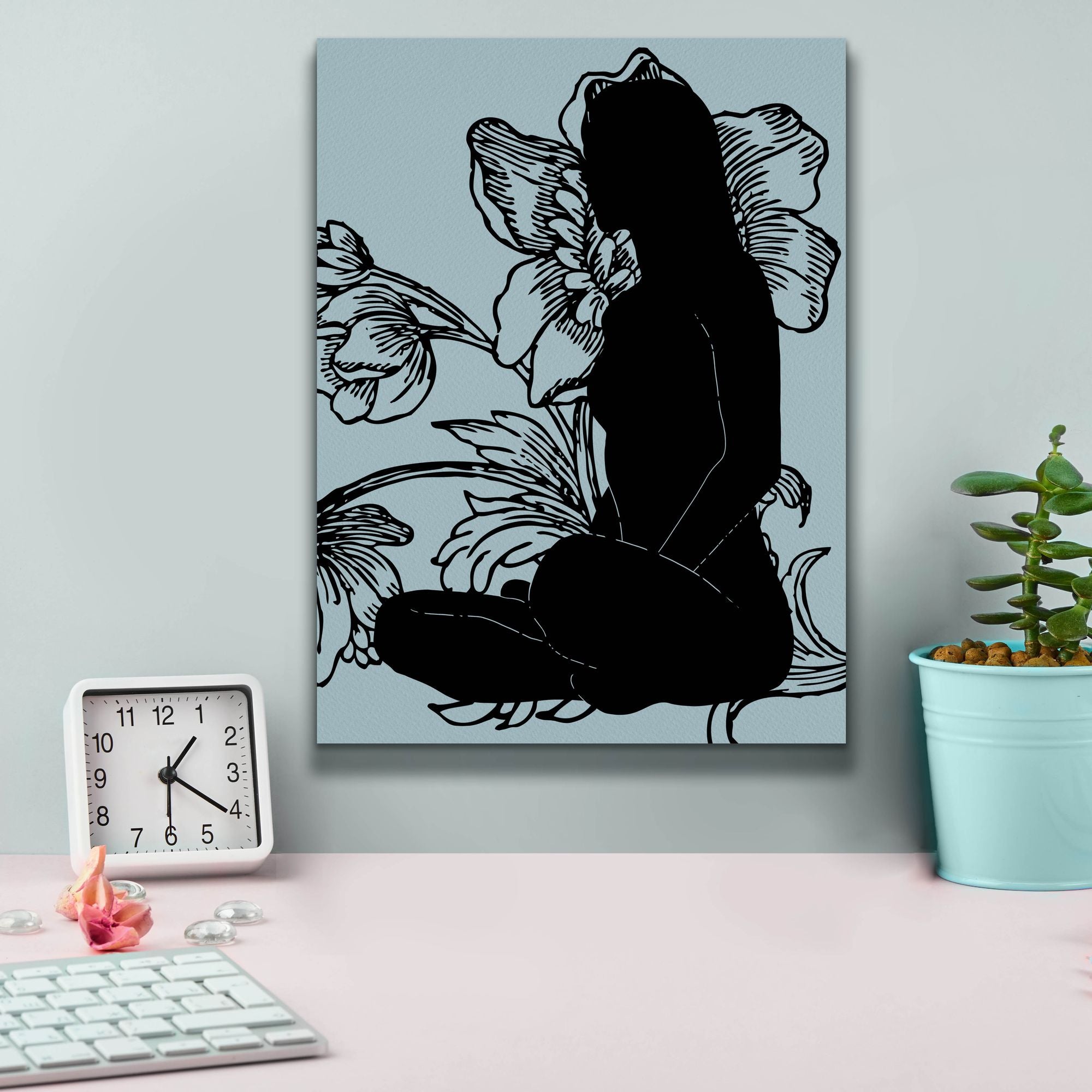 'Slow Breathing II' by Regina Moore, Canvas Wall Art,12 x 16